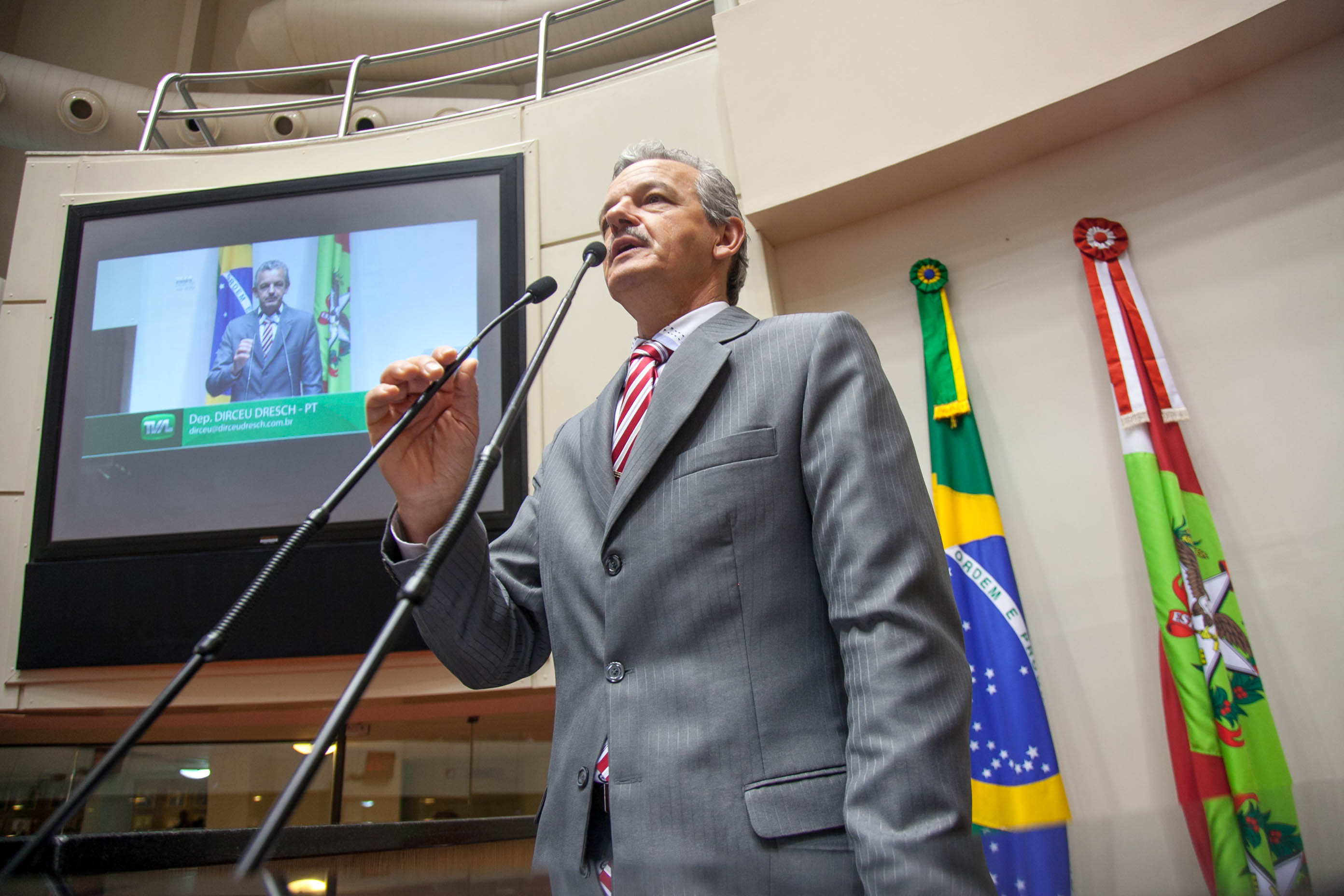 Deputado Dirceu Dresch (PT) - Sessão Ordinária