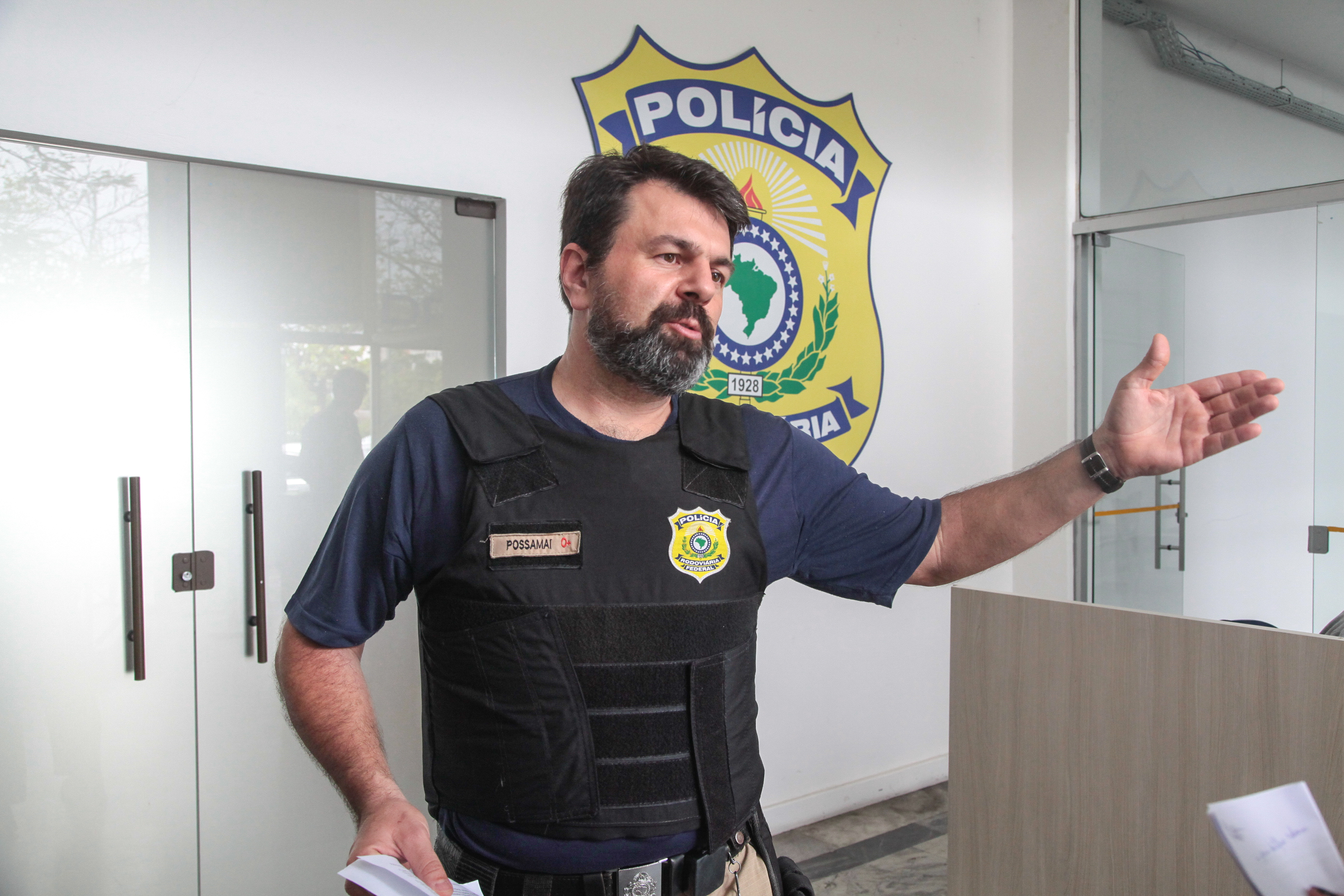 Carlos Possamai, Polícial do Núcleo de Comunicação Social - PRF retoma fiscalização da Lei do Farol Acesso