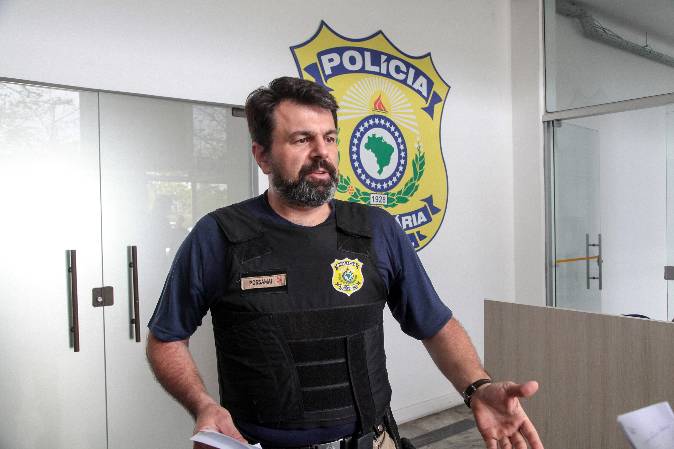 Carlos Possamai, Polícial do Núcleo de Comunicação Social - PRF retoma fiscalização da Lei do Farol Acesso