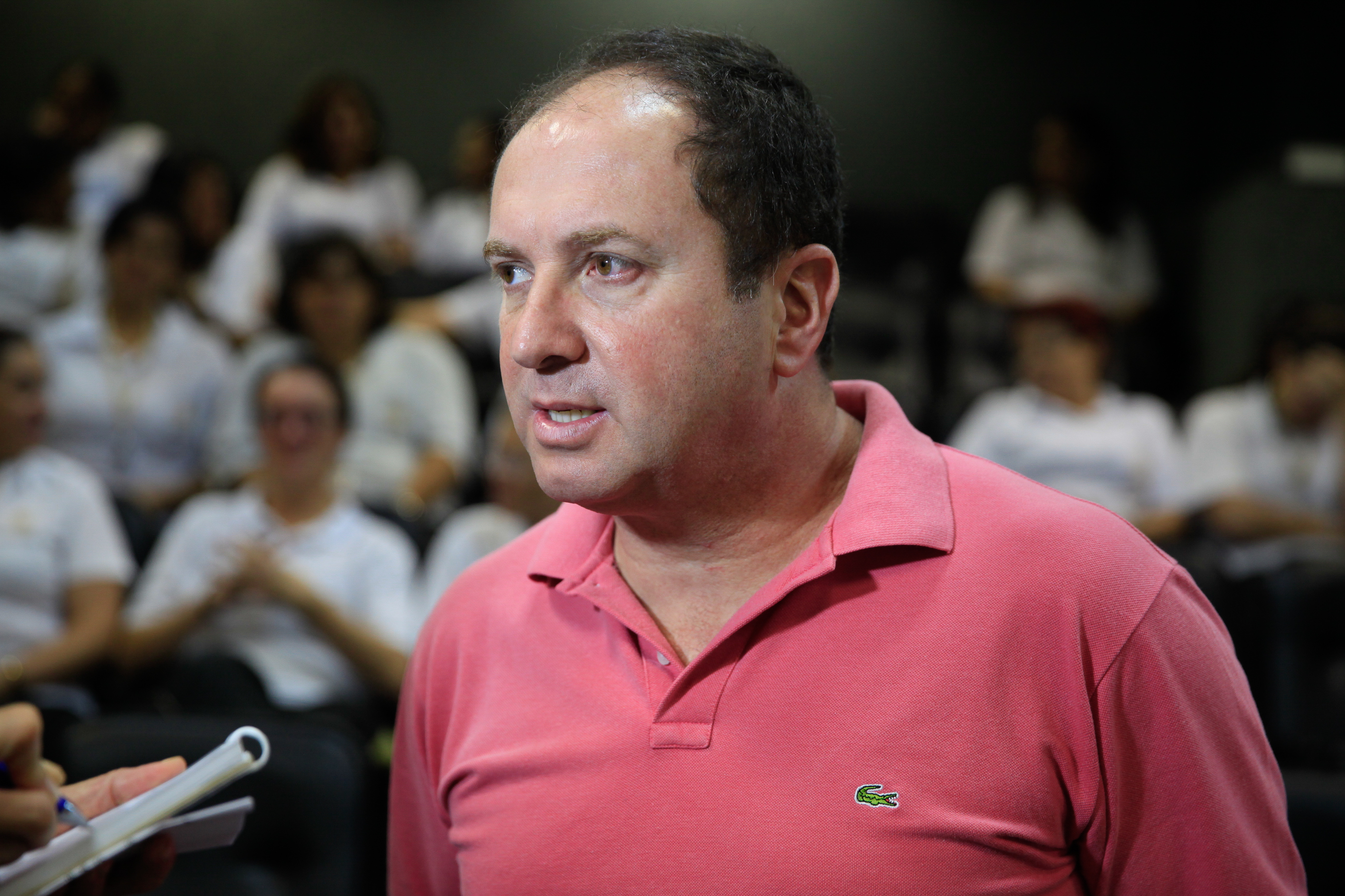 Programa de qualidade de vida na Alesc. Reginaldo Osvaldo da Silva, maestro.
