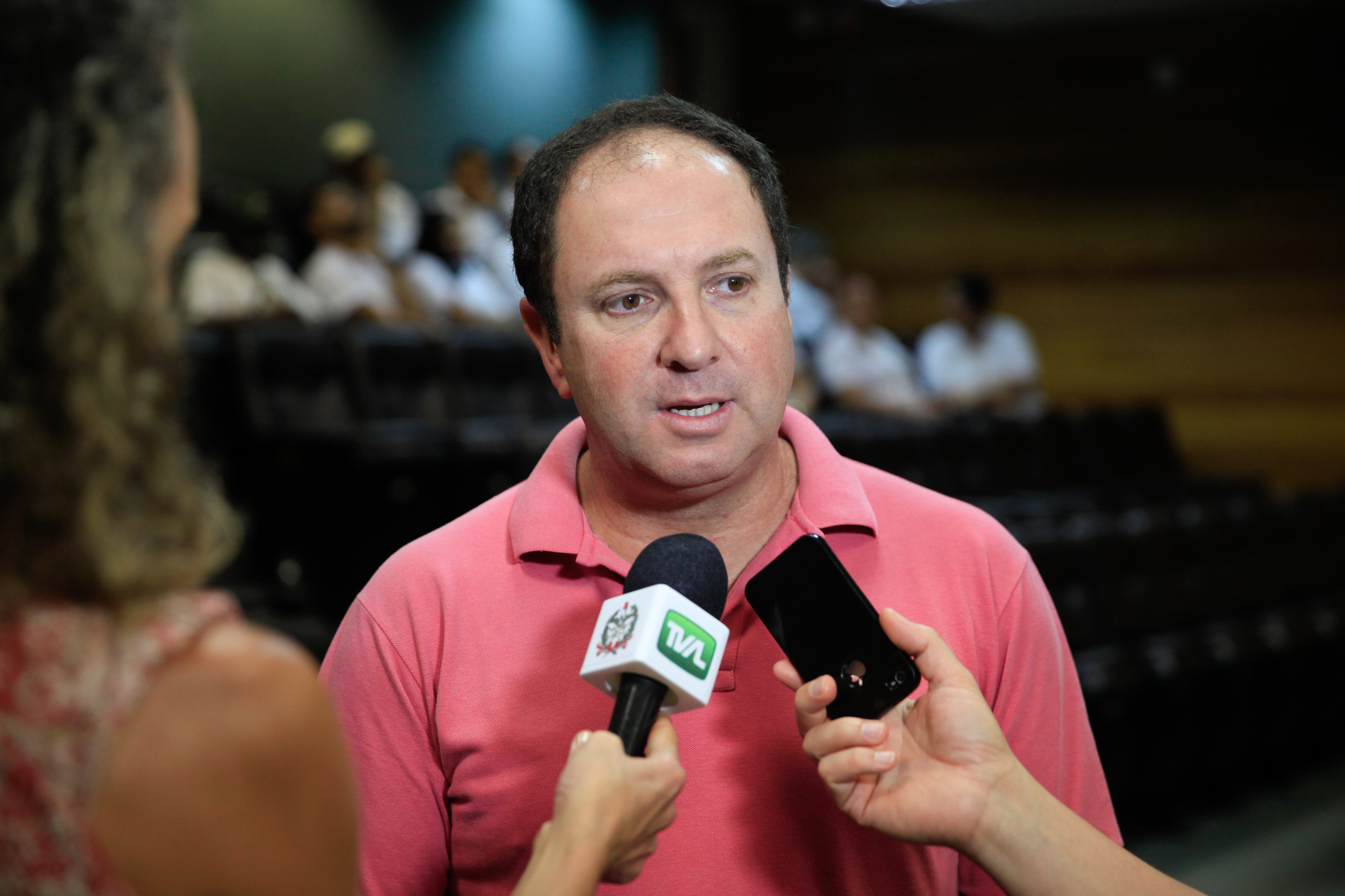 Programa de qualidade de vida na Alesc. Reginaldo Osvaldo da Silva, maestro.