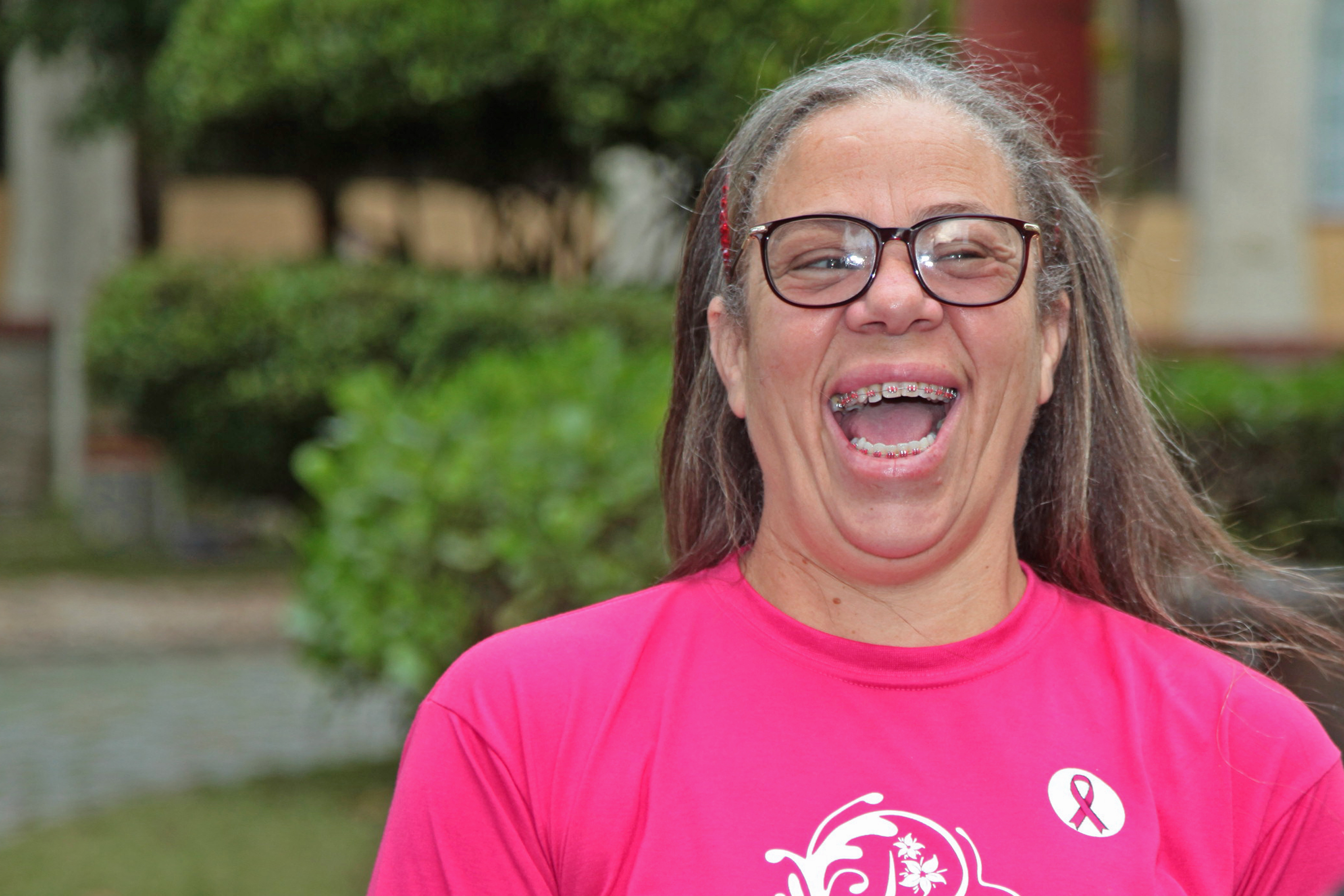 Tania Mara da Silva - paciente. Mutirão de Reconstrução Mamária.