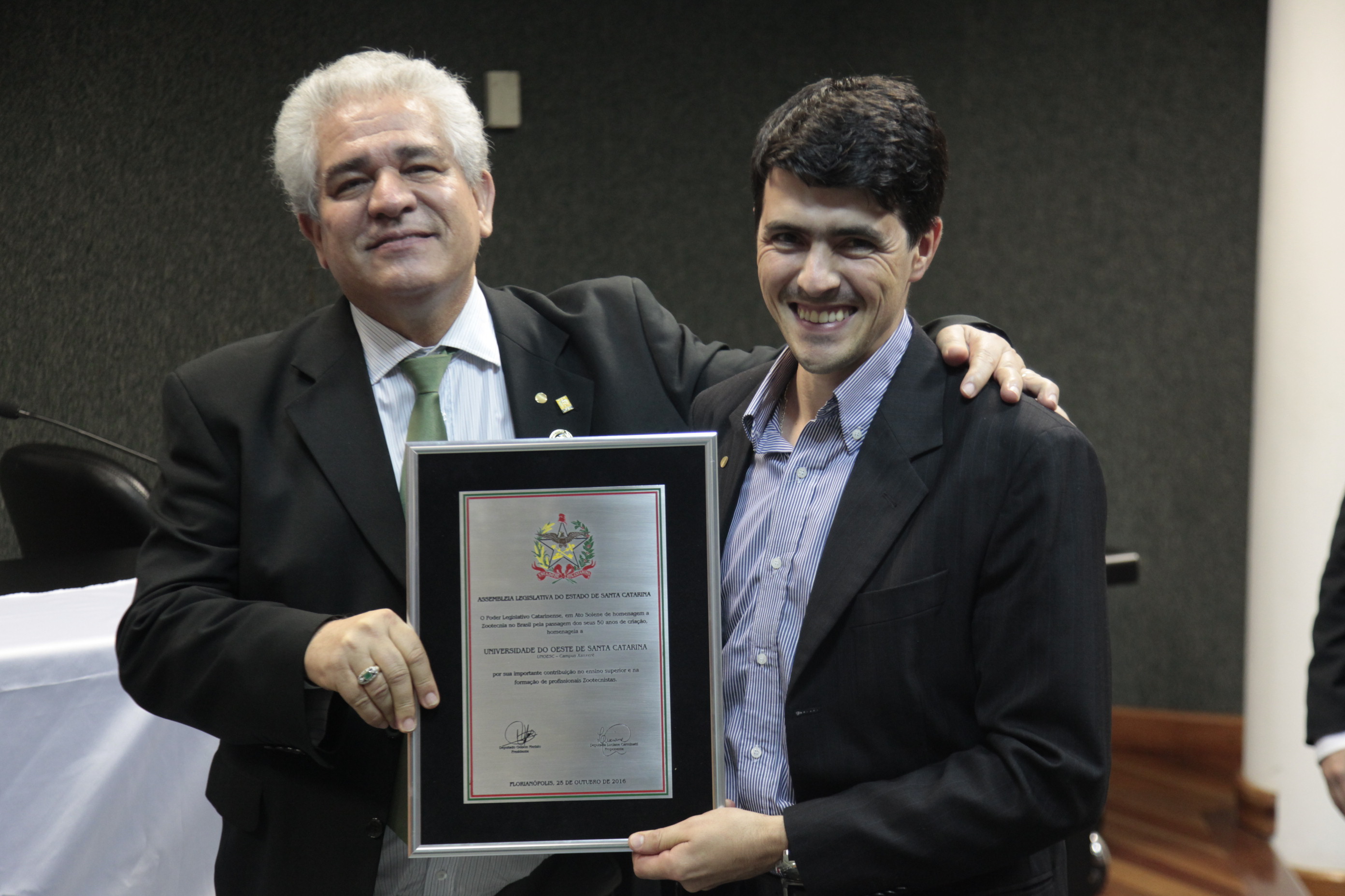 Ato Parlamentar Solene em homenagem Zootecnia do Brasil pela passagem dos seus 50 anos de criação.