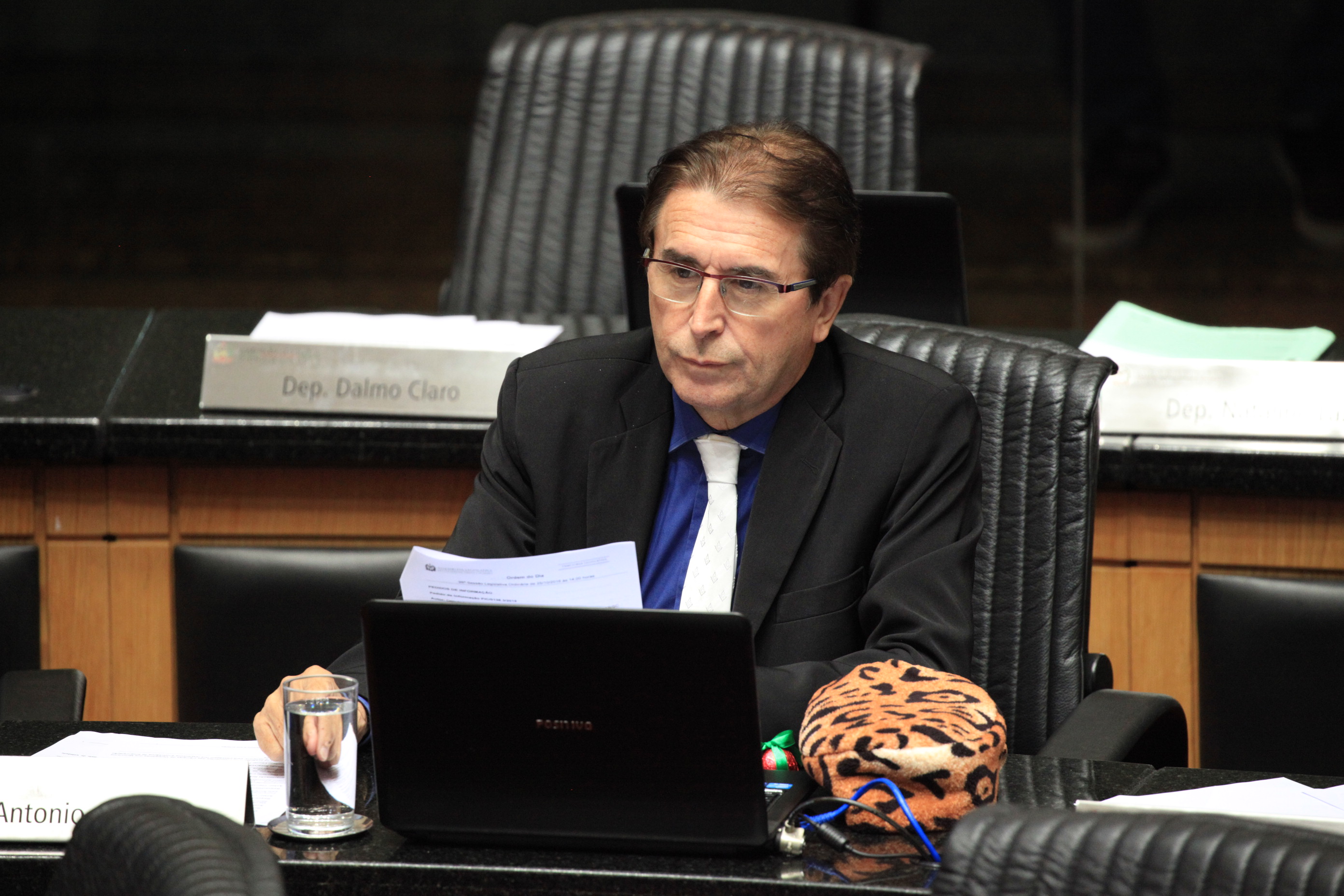 Sessão Ordinária. Deputado Antônio Aguiar (PMDB).   Foto: Solon Soares