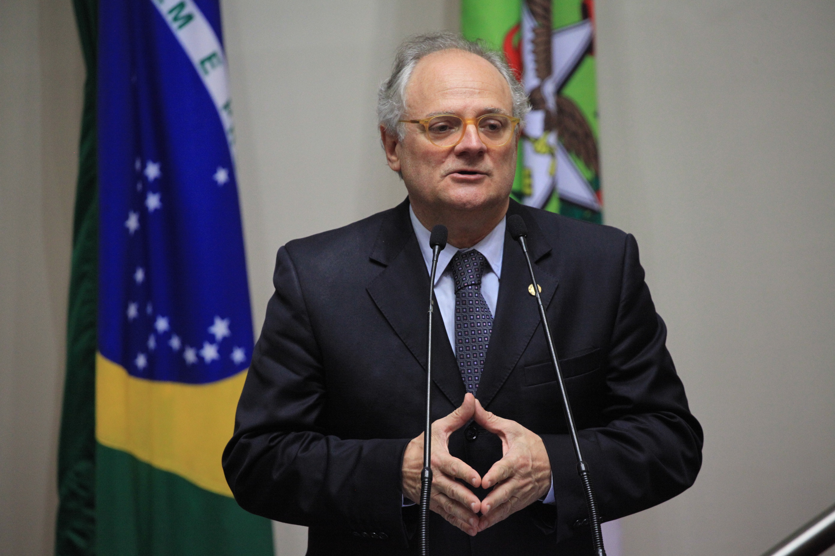 Sessão Ordinária. Deputado Vicente Caropreso (PSDB).  Foto: Solon Soares