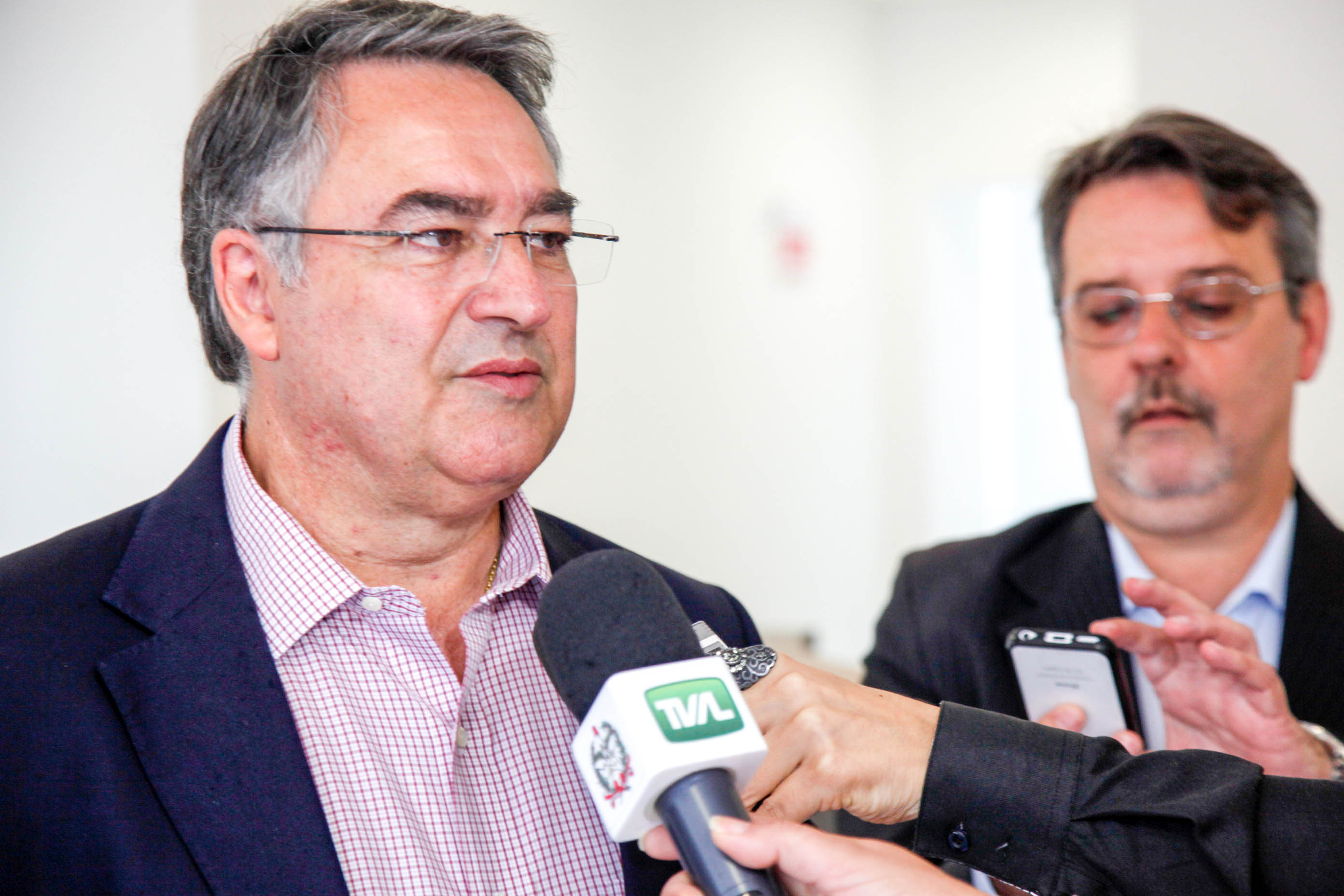 Governador Raimundo Colombo - Visita ao Museu da Comunicação