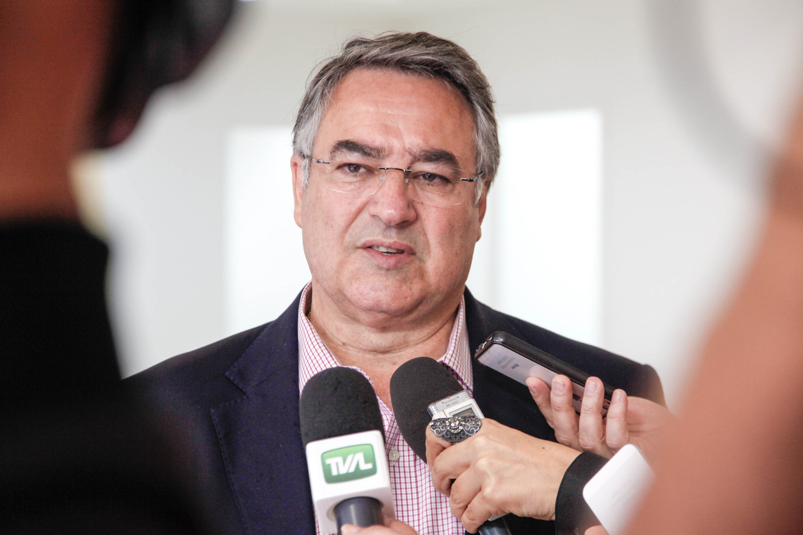 Governador Raimundo Colombo - Visita ao Museu da Comunicação