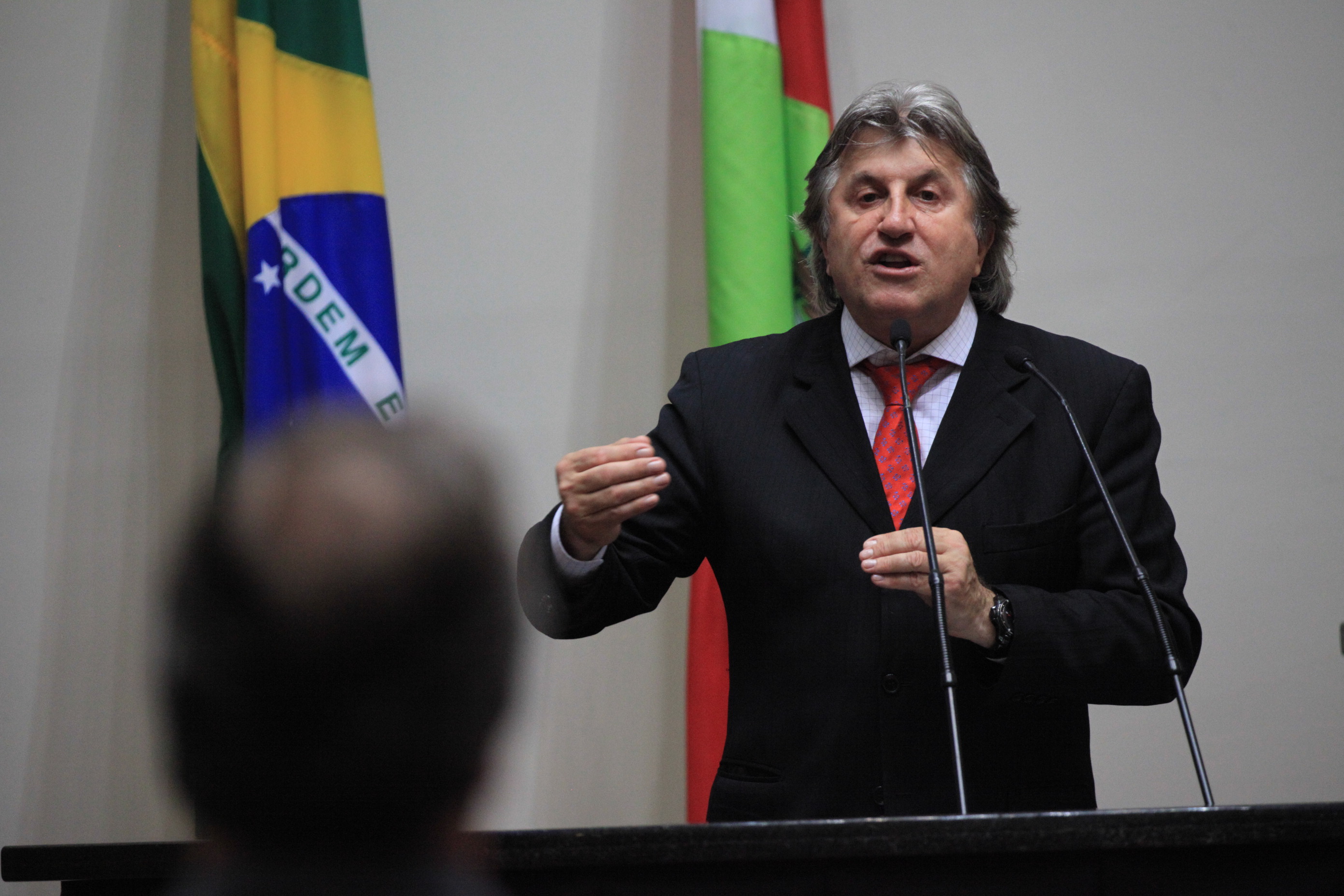 Sessão Ordinária. Deputado Leonel Pavan (PSDB).   Foto: Solon Soares