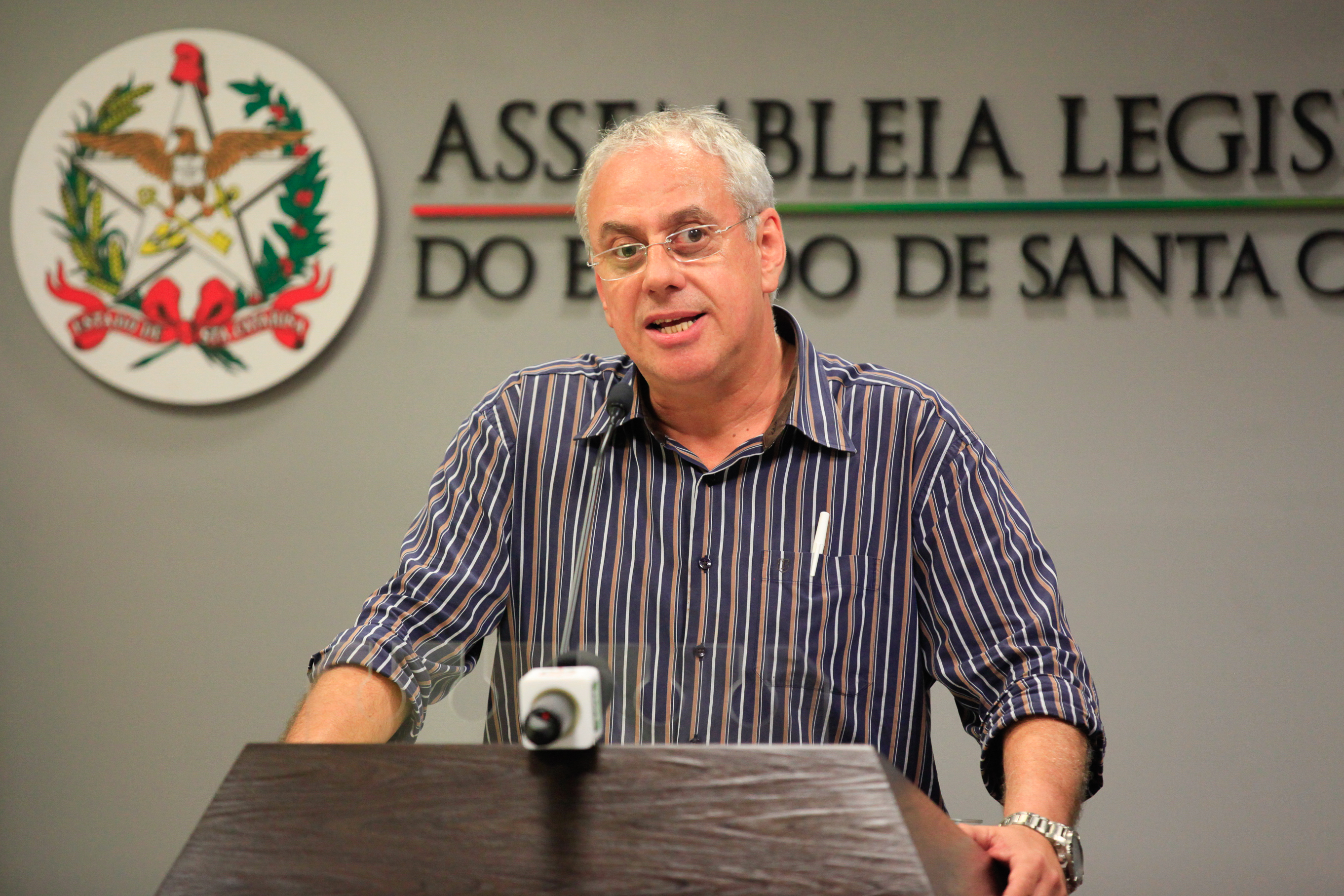 Coletiva de imprensa sobre entrega do pedido de impeachment do governador Raimundo Colombo.