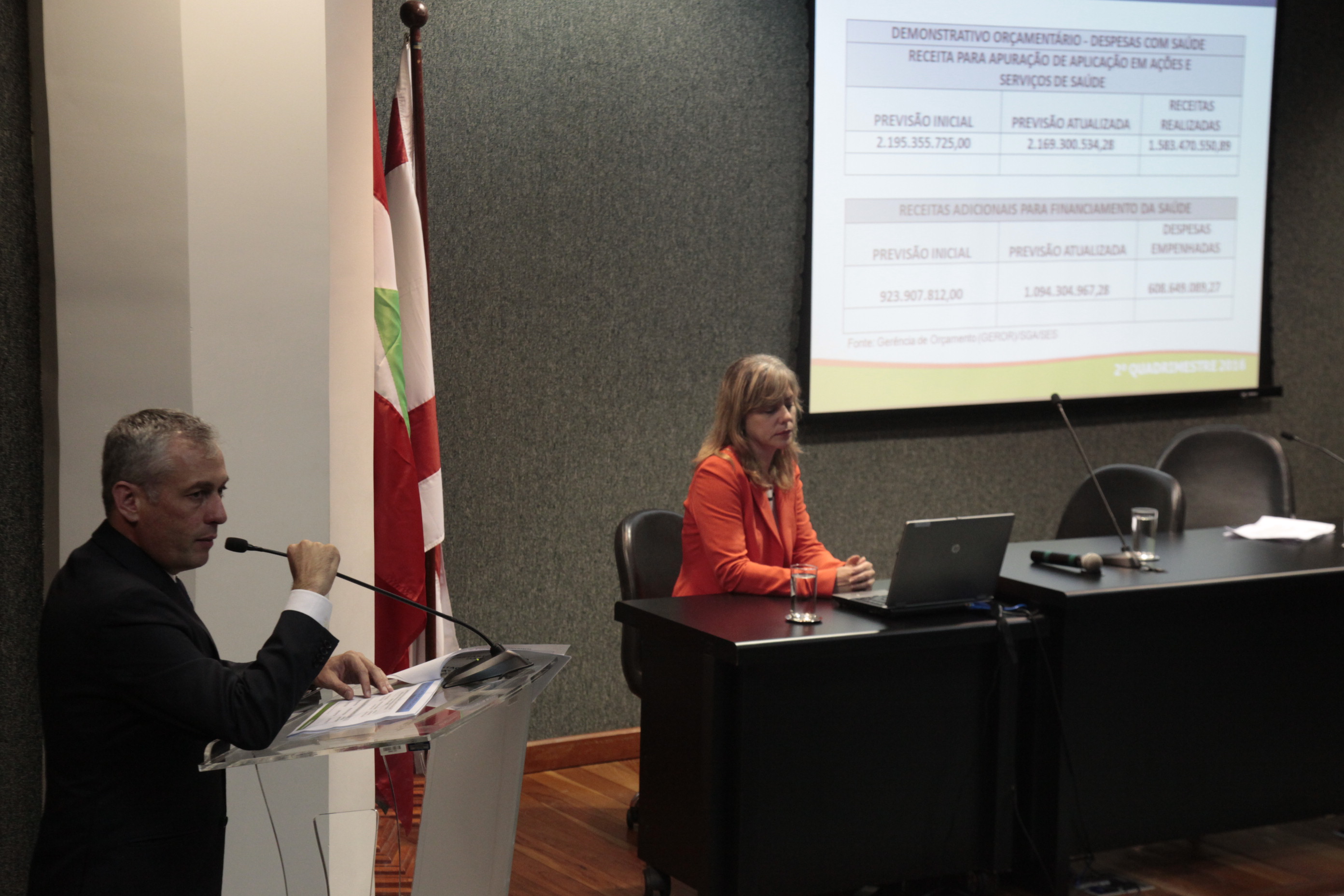 Prestação de Contas do 2º Quadrimestre da SES