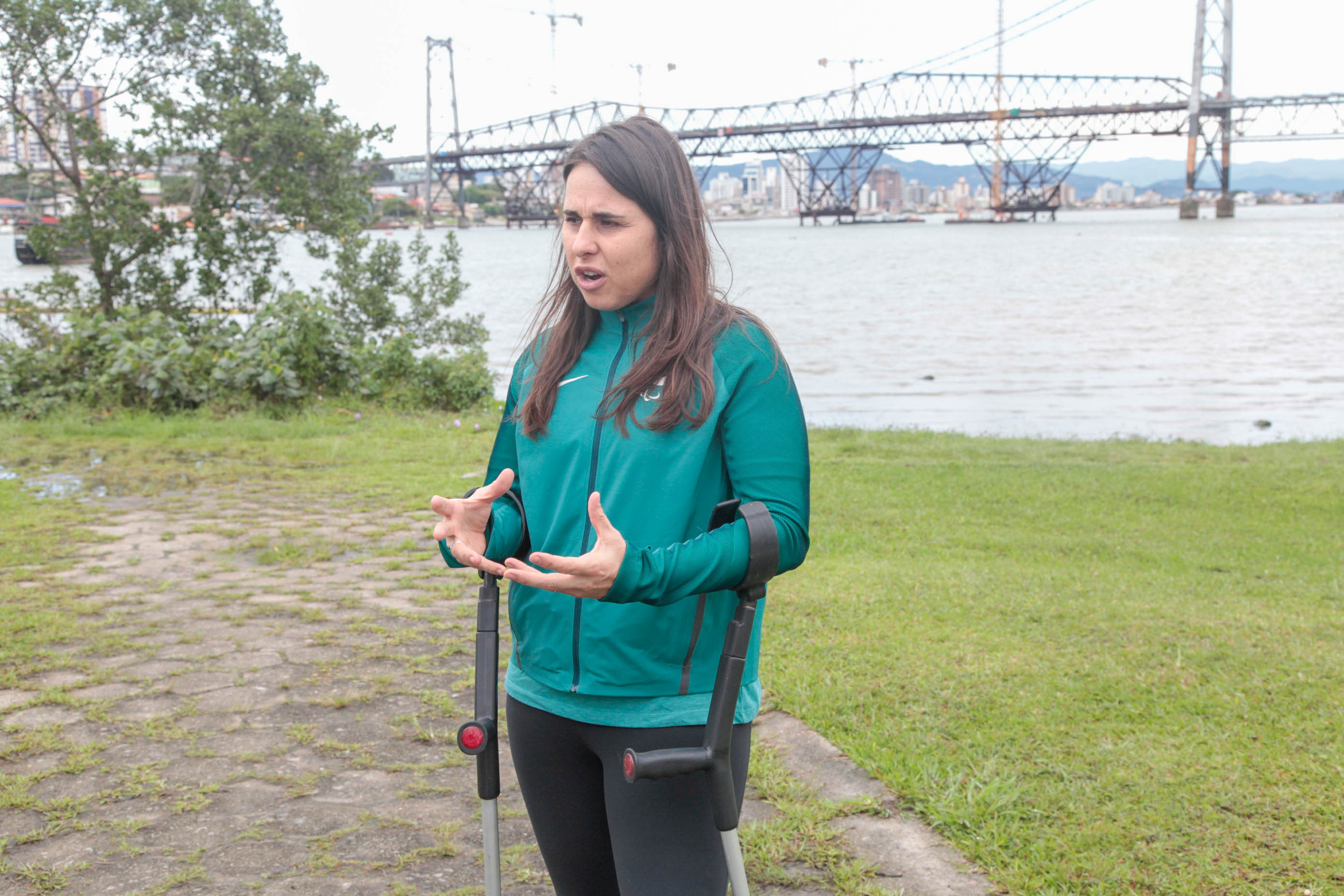 Juliana Lima - Atleta Paralímpica - Campanha Moto pela Vida