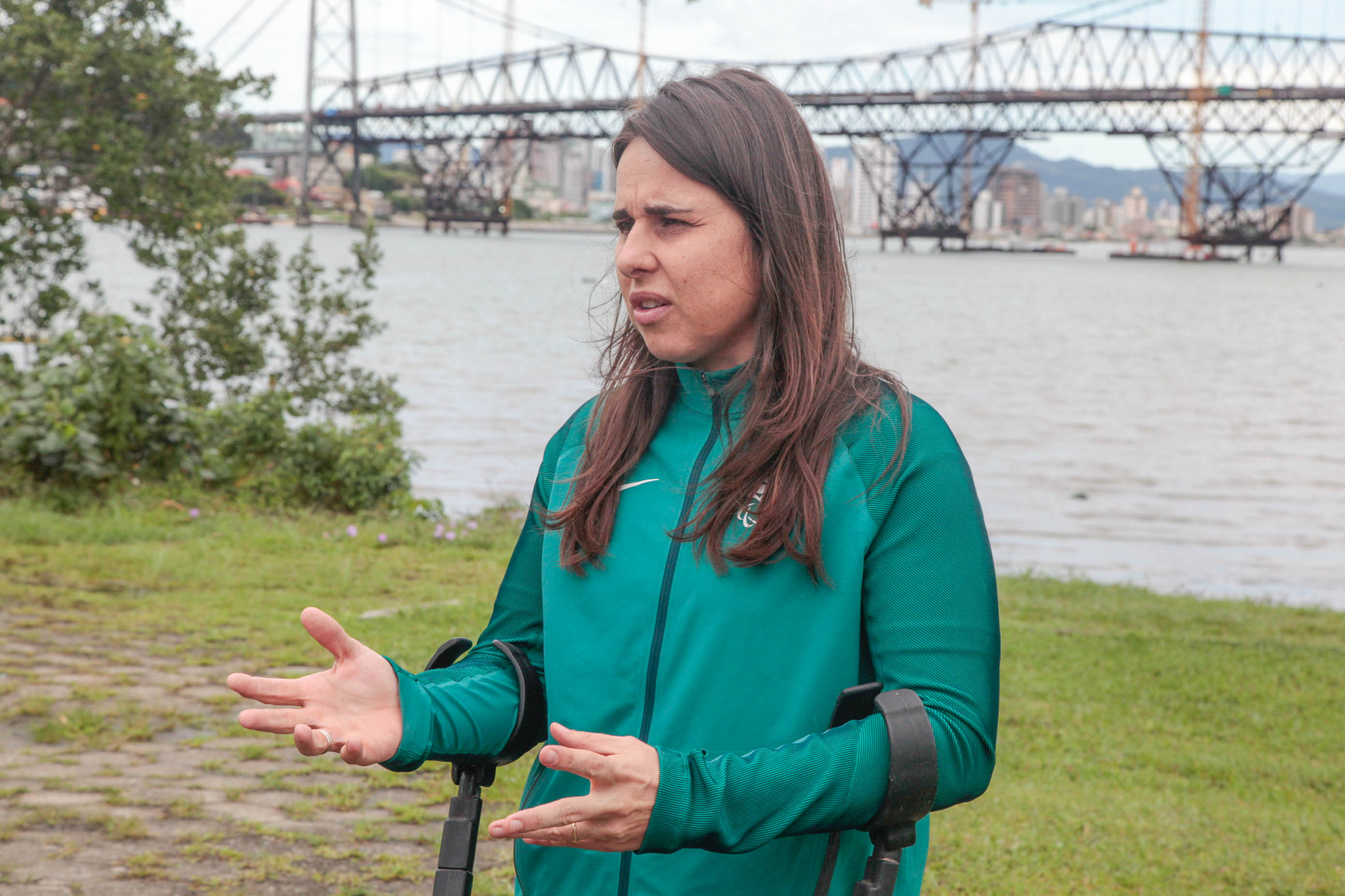 Juliana Lima - Atleta Paralímpica - Campanha Moto pela Vida