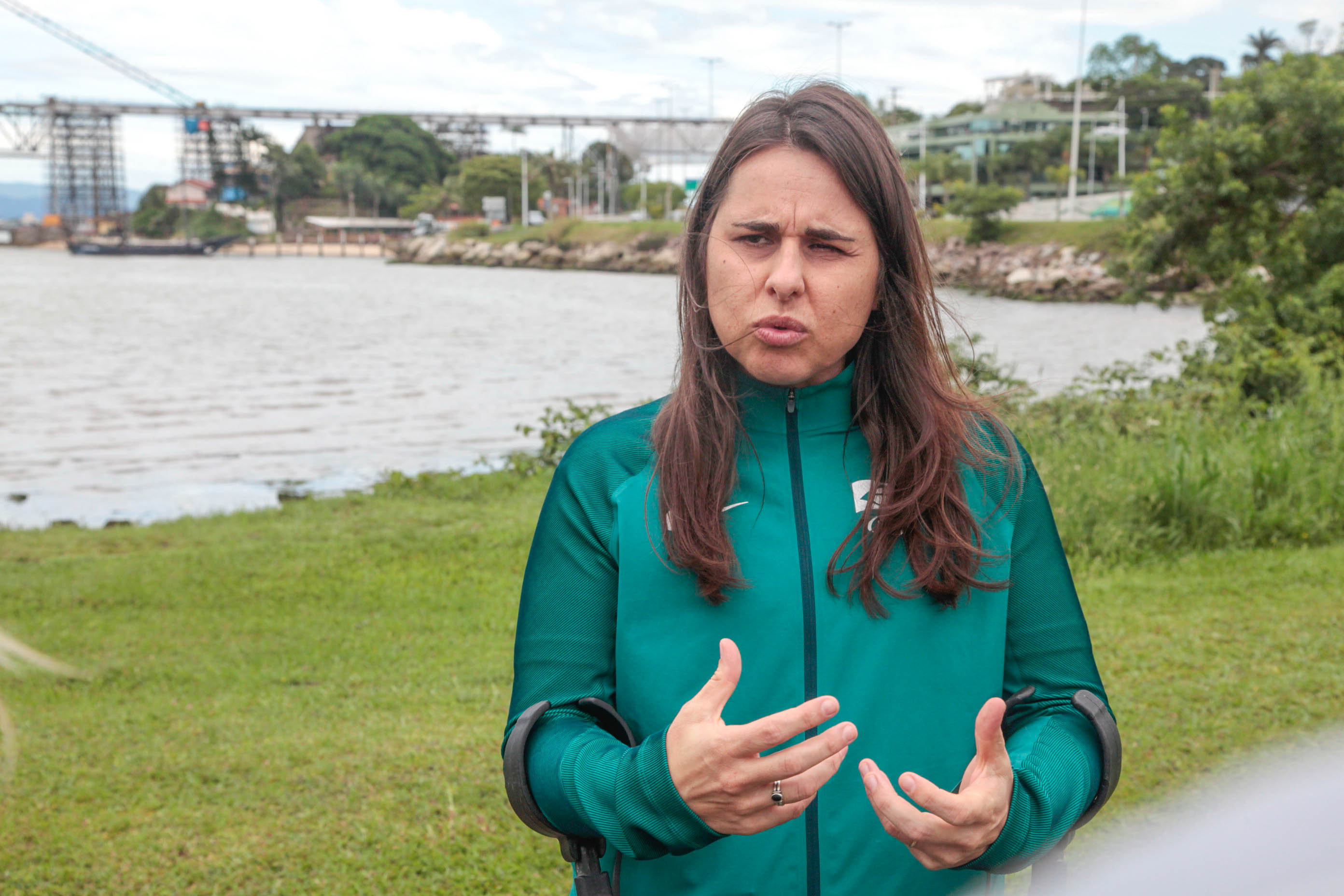 Juliana Lima - Atleta Paralímpica - Campanha Moto pela Vida