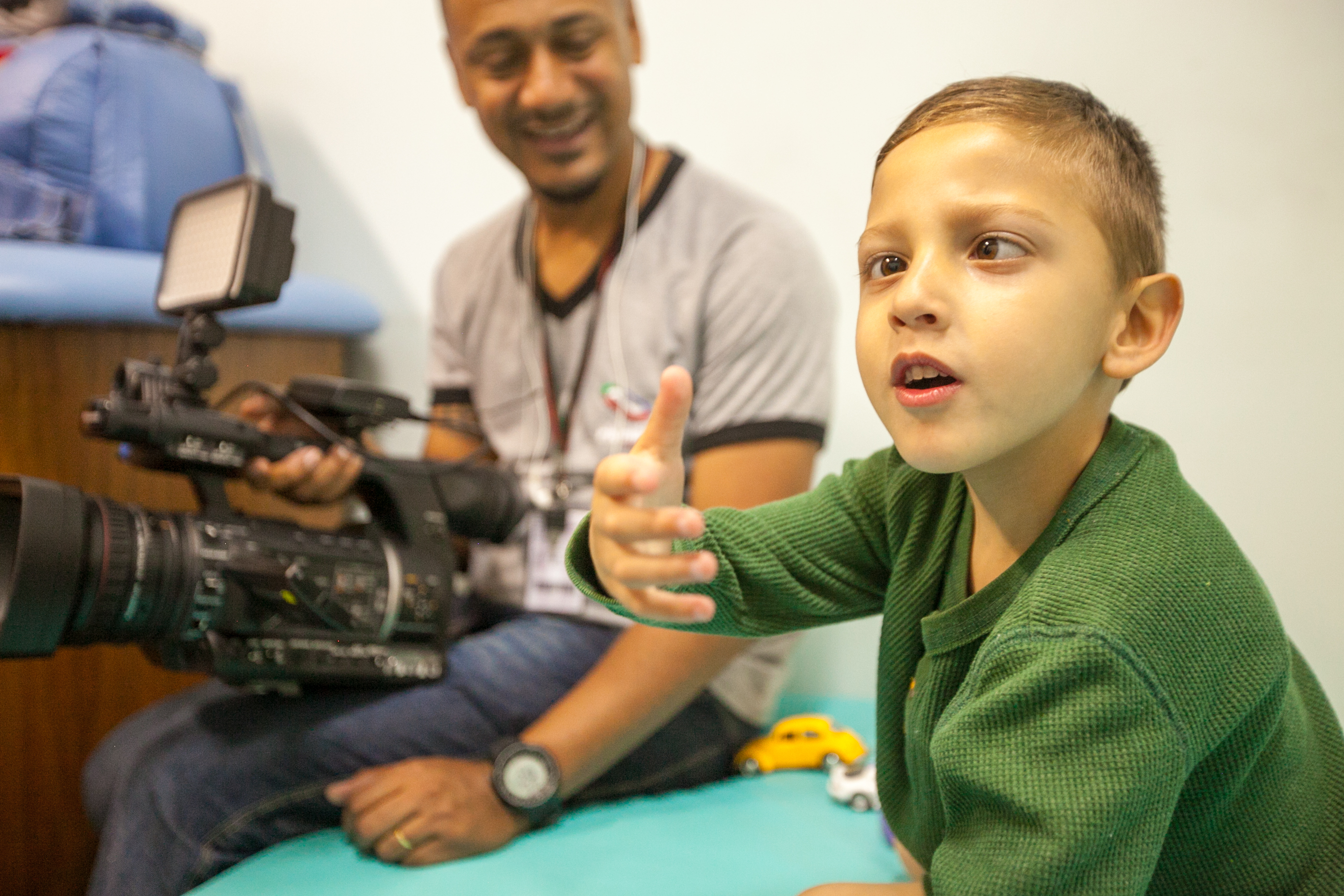 Jackson Waltrick Júnior, 4 anos - Toxina Botulínica é Aplicada Gratuitamente pelo Centro Catarinense de Reabilitação.