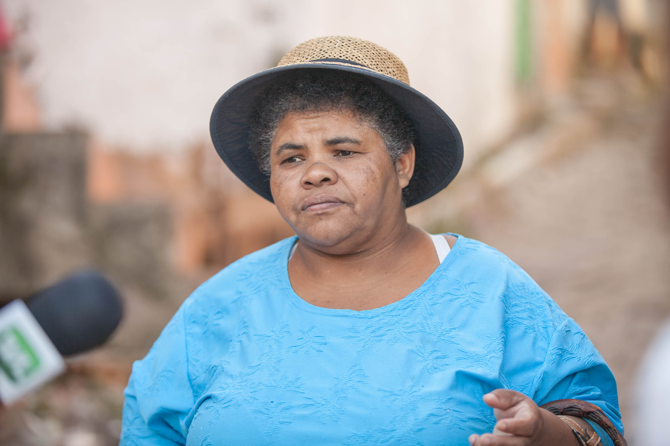 Neoci Guarapina dos Santos, moradora da Vila Aparecidade - Projeto Cidades Invisíveis