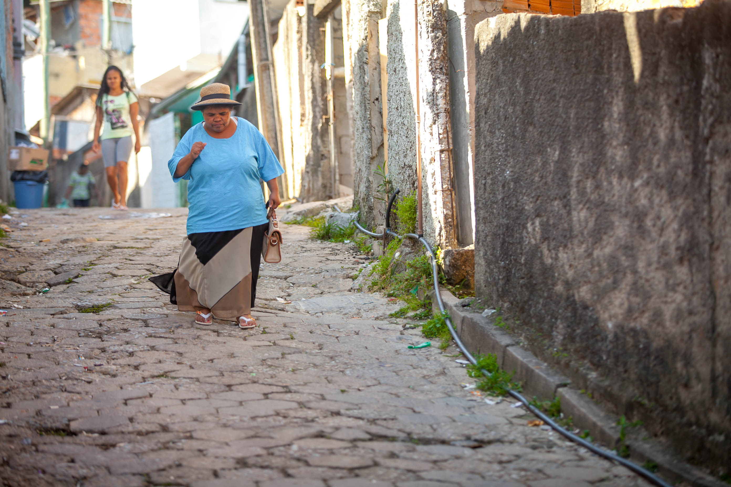 Neoci Guarapina dos Santos, moradora da Vila Aparecidade - Projeto Cidades Invisíveis