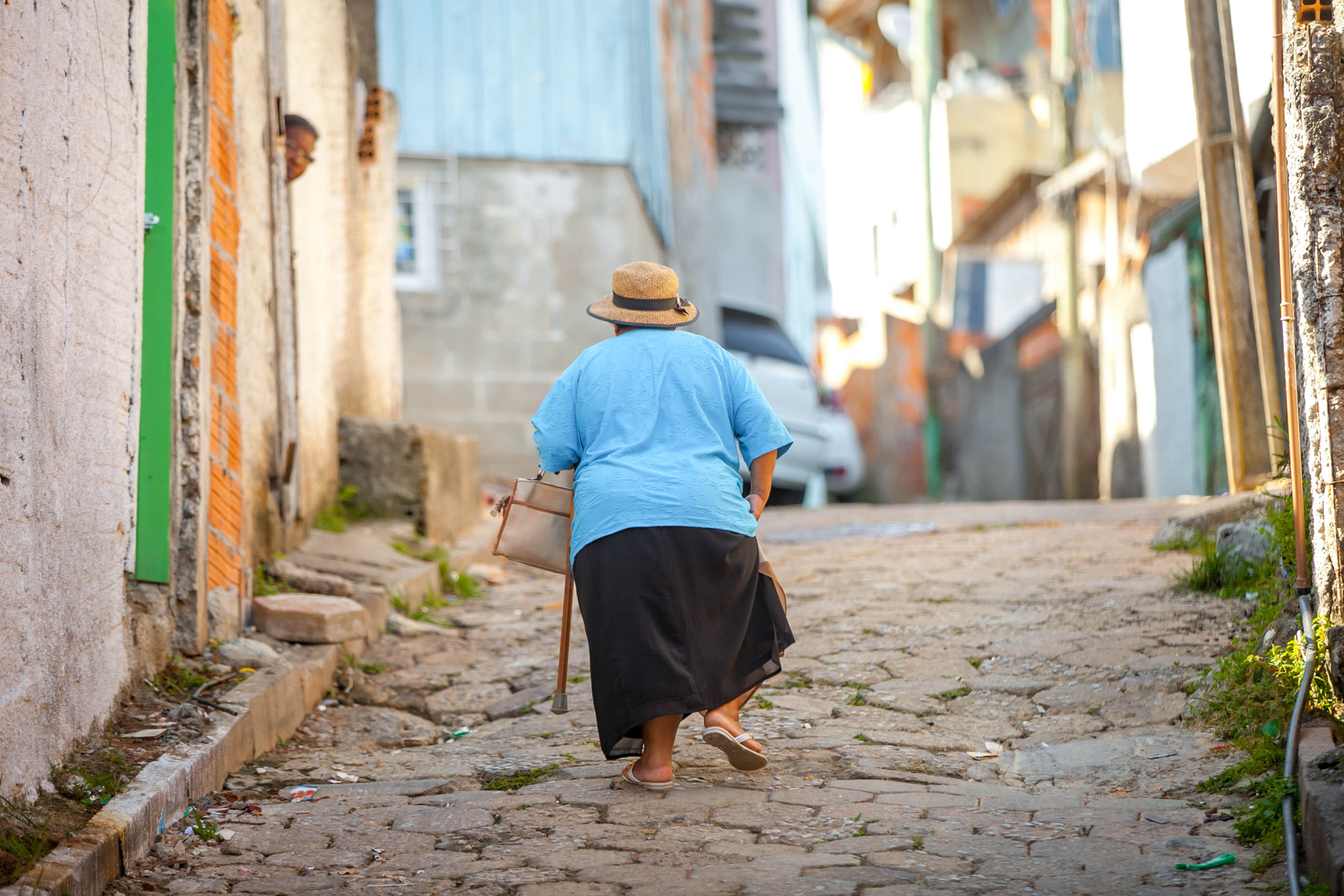 Neoci Guarapina dos Santos, moradora da Vila Aparecidade - Projeto Cidades Invisíveis