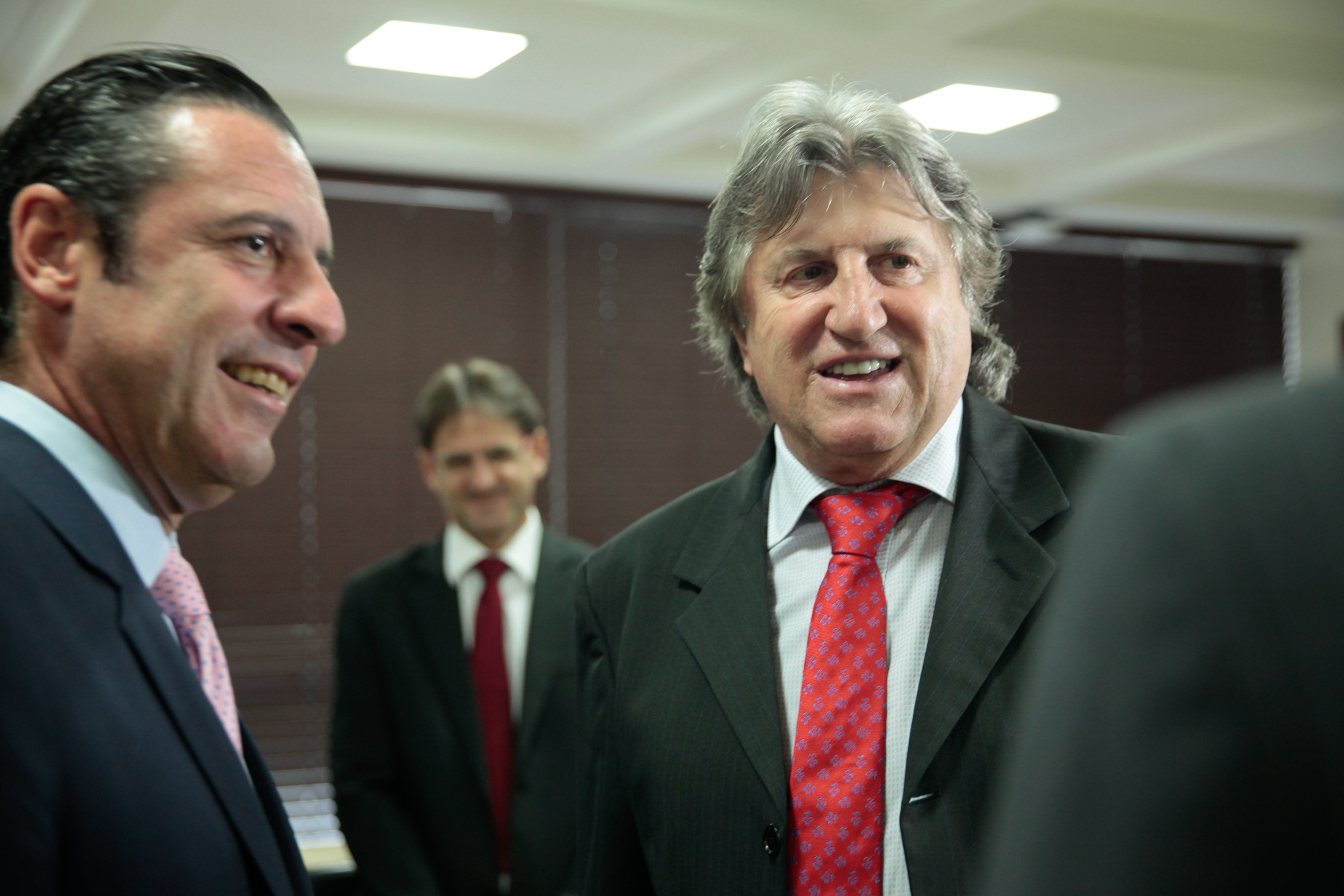 Visita do embaixador da Argentina.