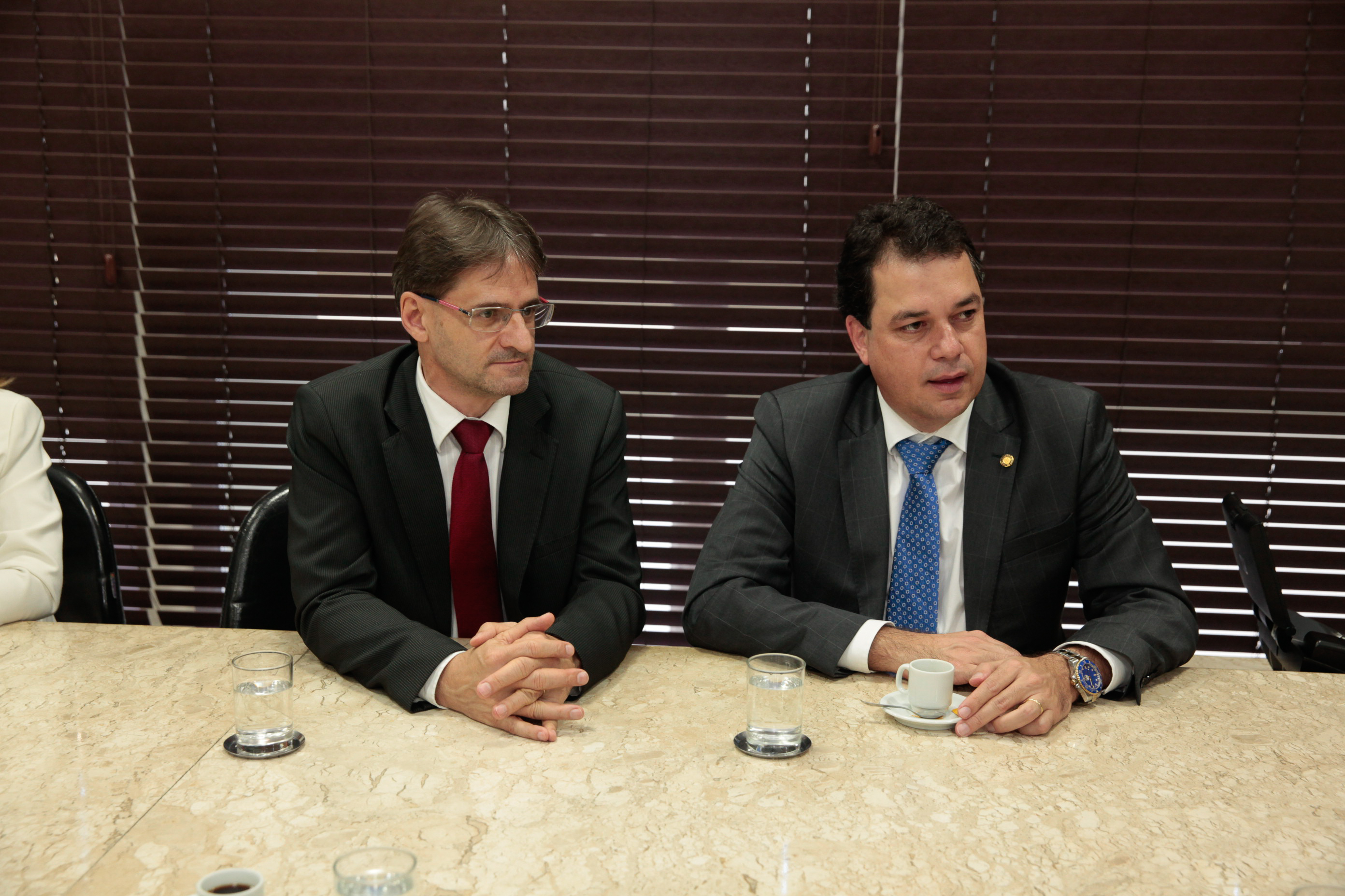 Visita do embaixador da Argentina.