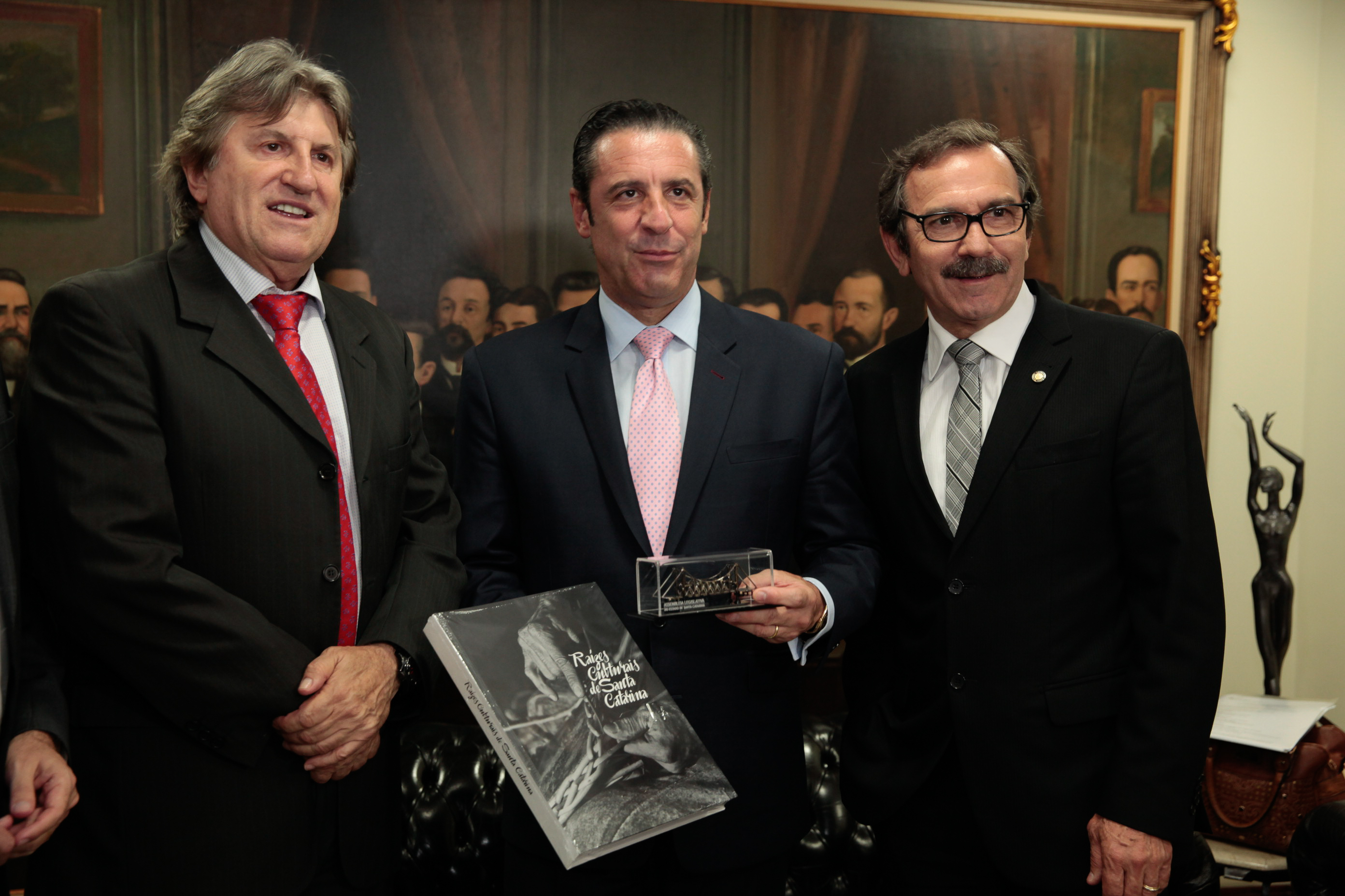 Visita do embaixador da Argentina.