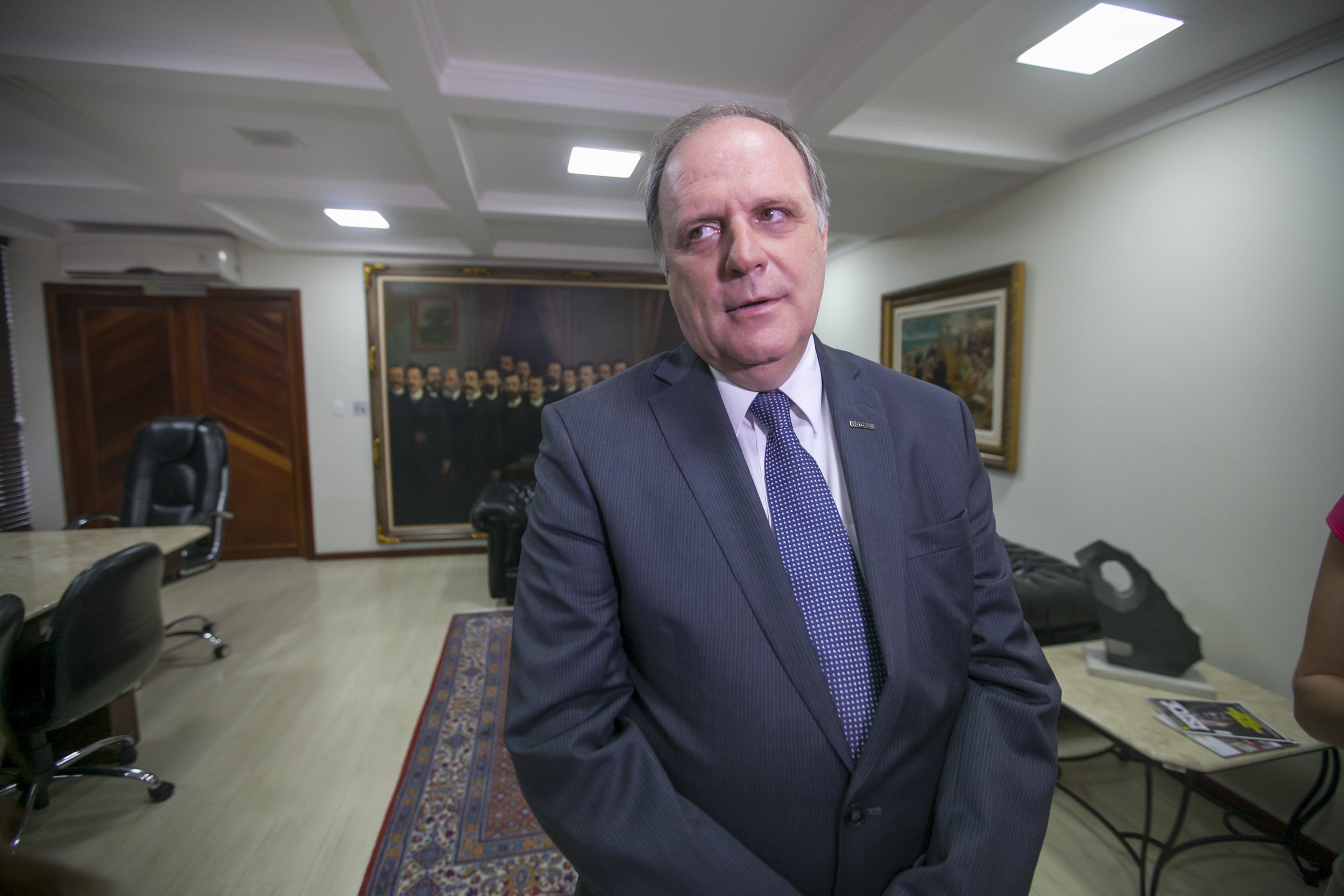 Marcus Tomasi, reitor da Universidade do Estado de Santa Catarina - Membros da FEJESC agradecem o apoio da ALESC para a realização do JEWC