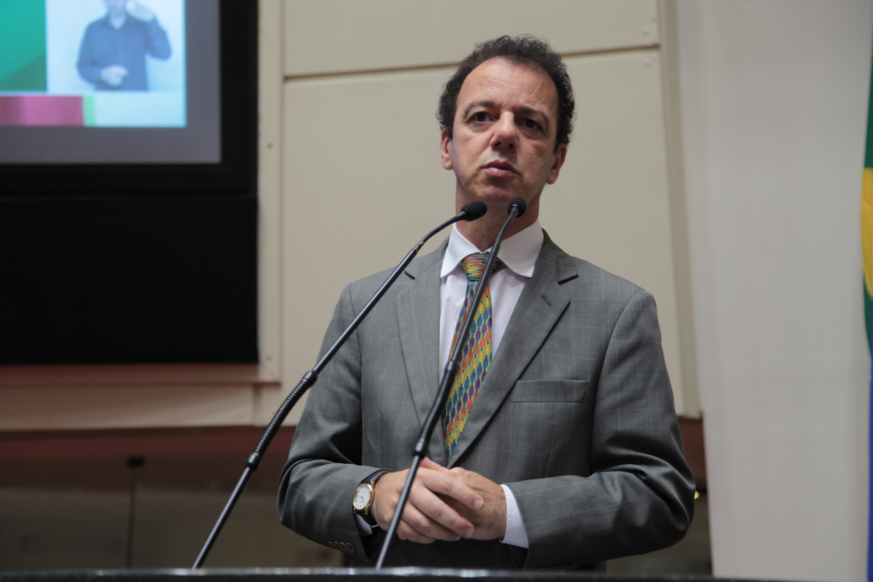 Deputado Ismael dos Santos (PSD)  - Sessão Ordinária. Foto: Solon Soares