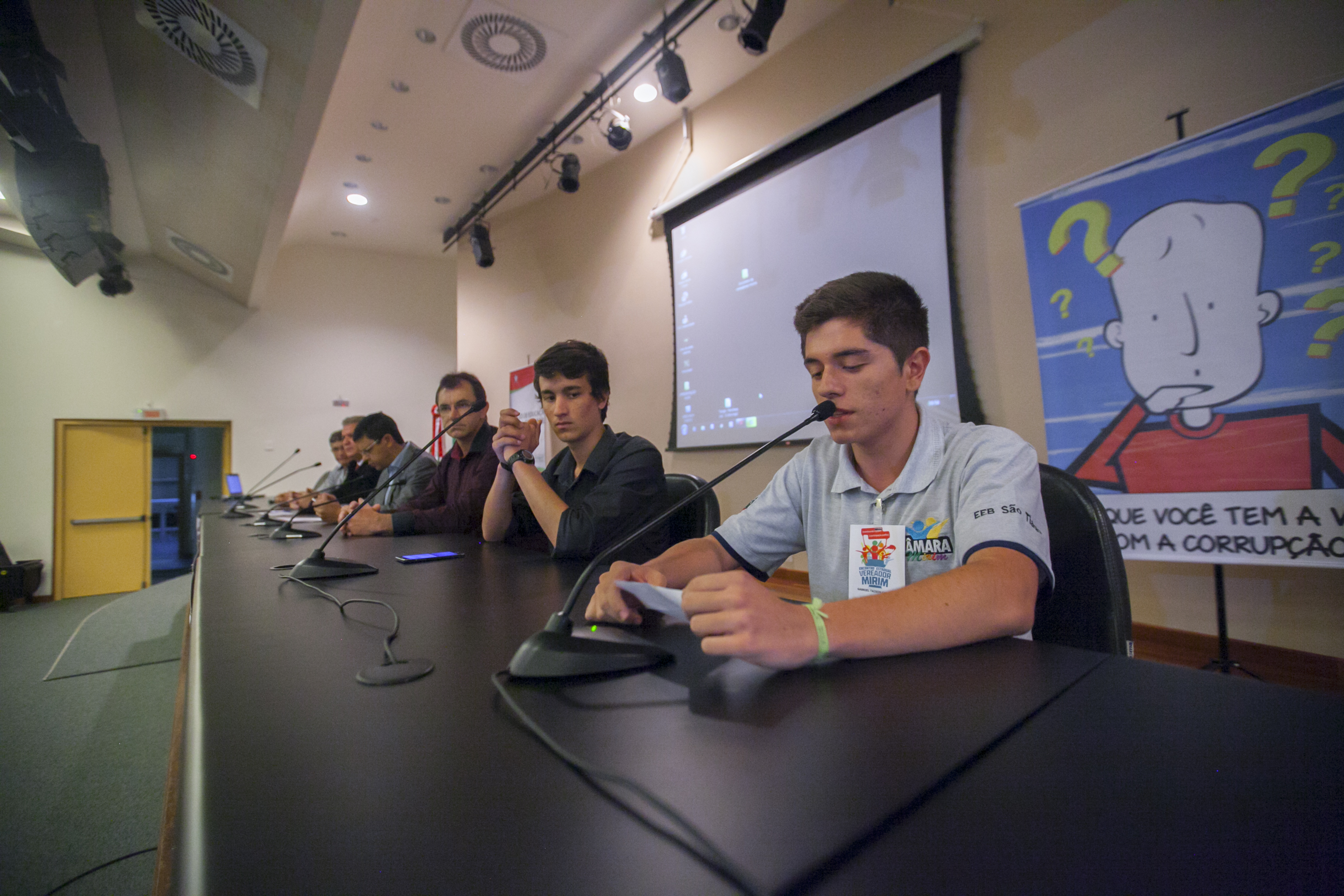 Encontro de Vereadores Mirins.
