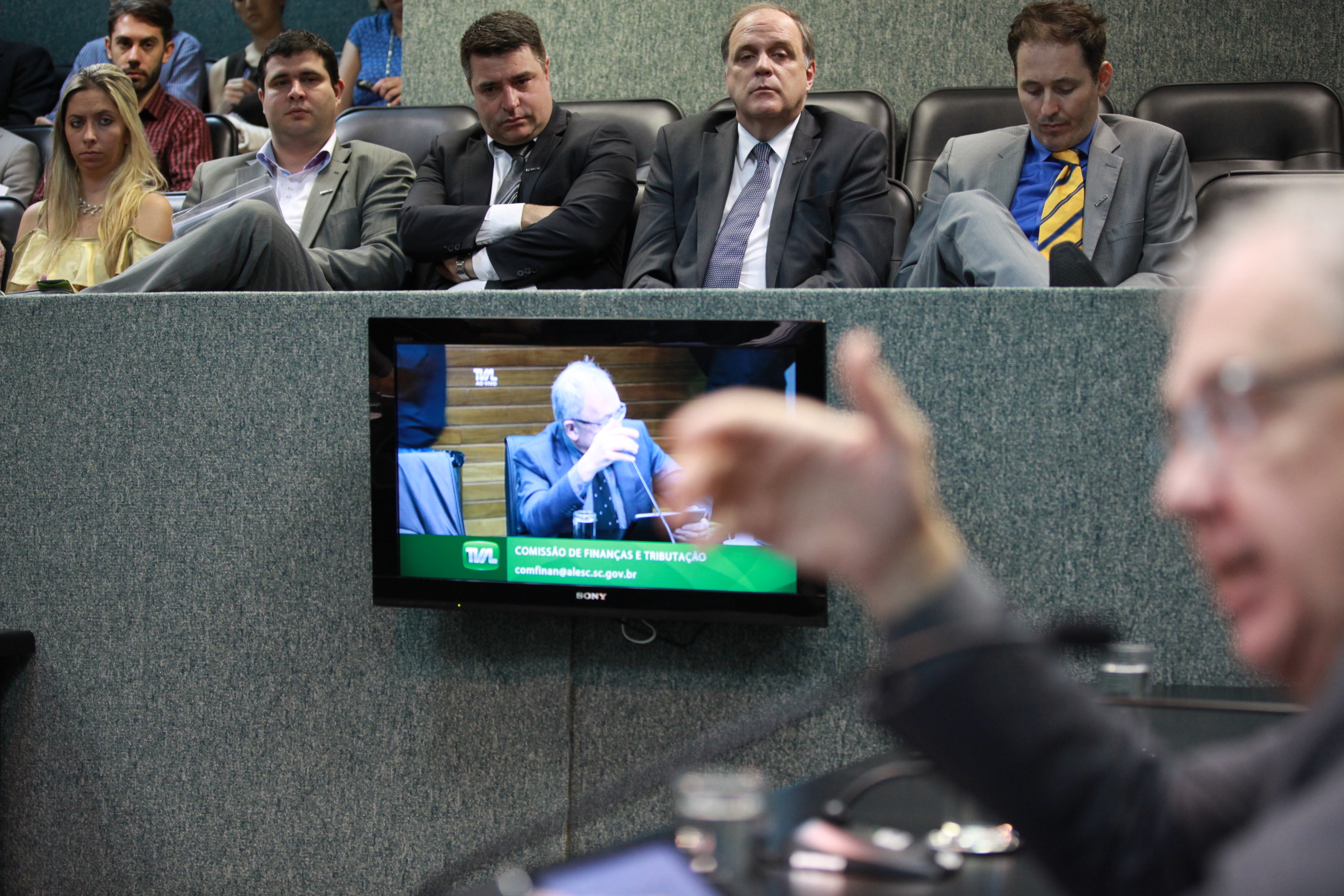 Reunião da Comissão de Finanças.