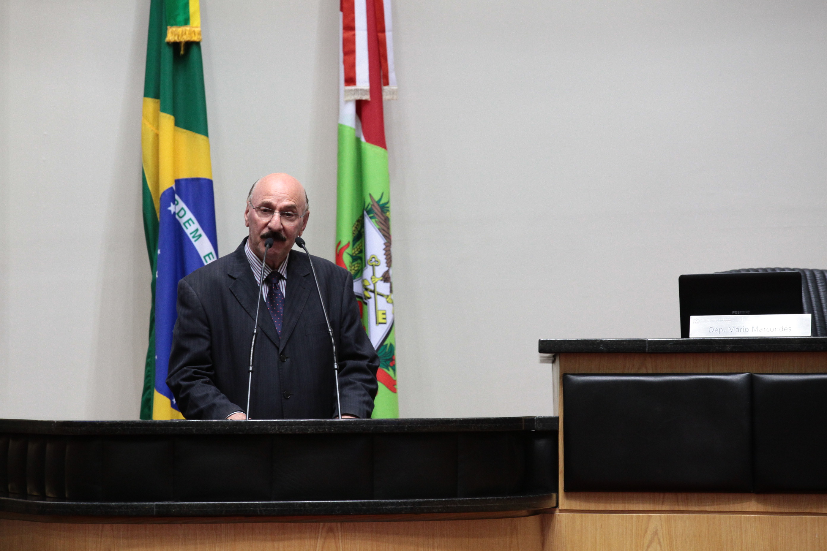 Deputado Manoel Mota (PMDB)  - Sessão Ordinária. Foto: Miriam Zomer