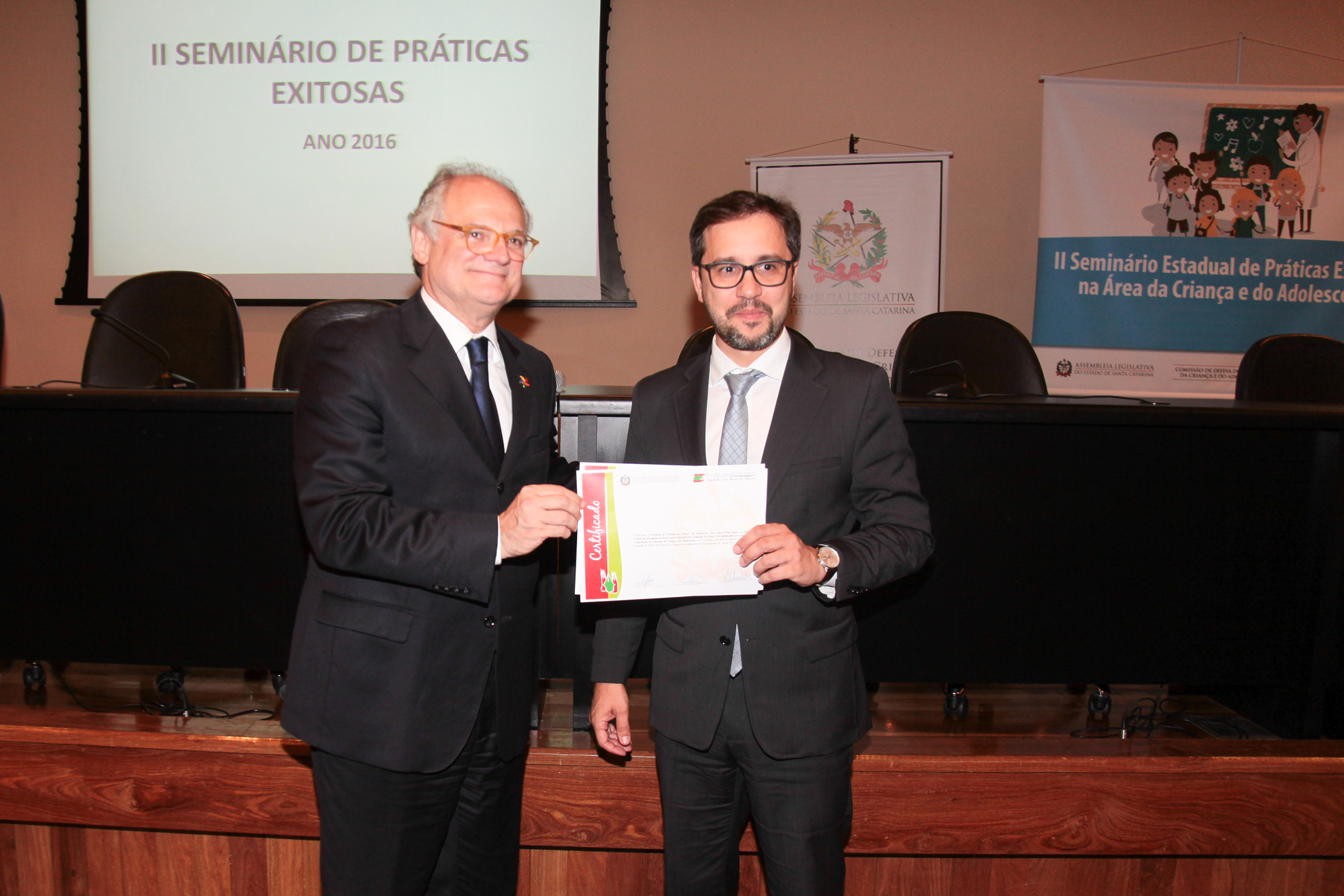 IIº Seminário Estadual de Práticas Exitosas na área da criança e do adolescente.