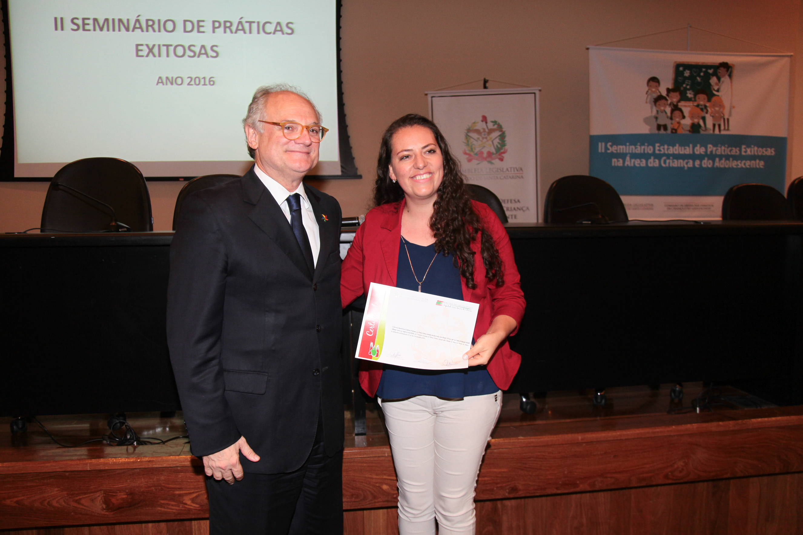 IIº Seminário Estadual de Práticas Exitosas na área da criança e do adolescente.