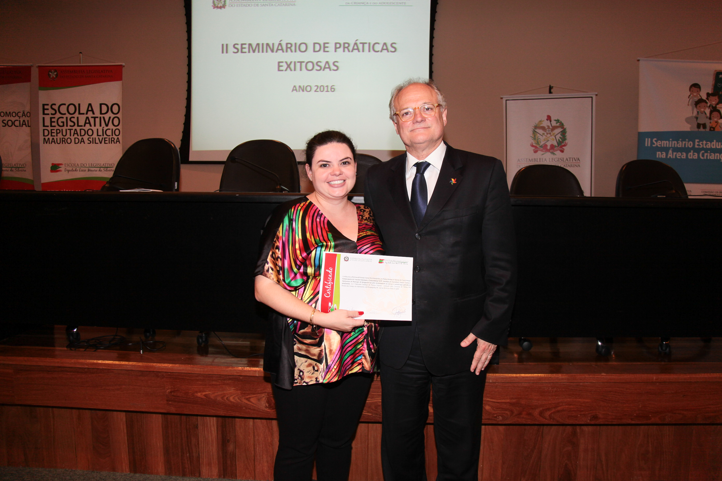 IIº Seminário Estadual de Práticas Exitosas na área da criança e do adolescente.