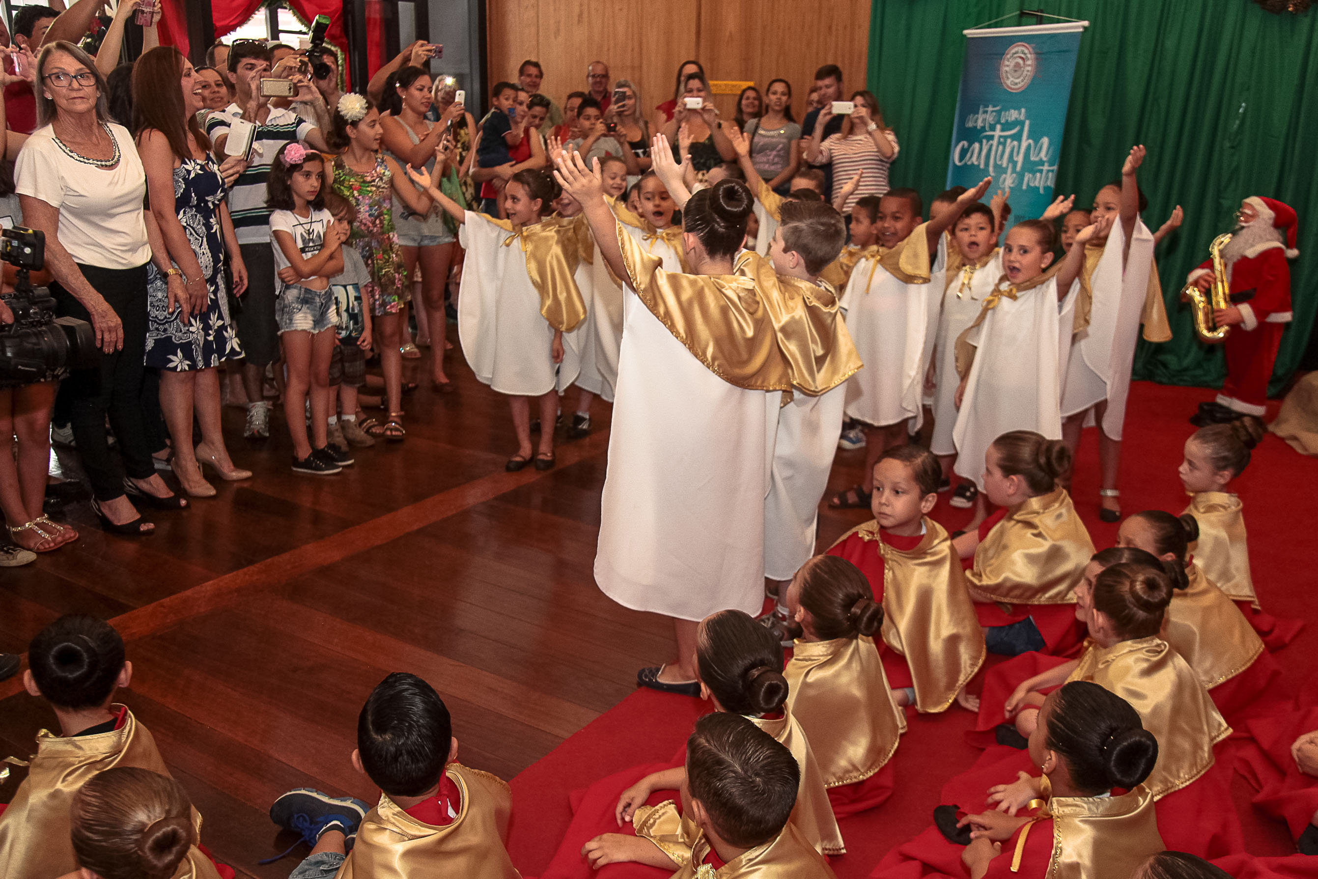 Lançamento da Campanha Papai Noel dos Correios.