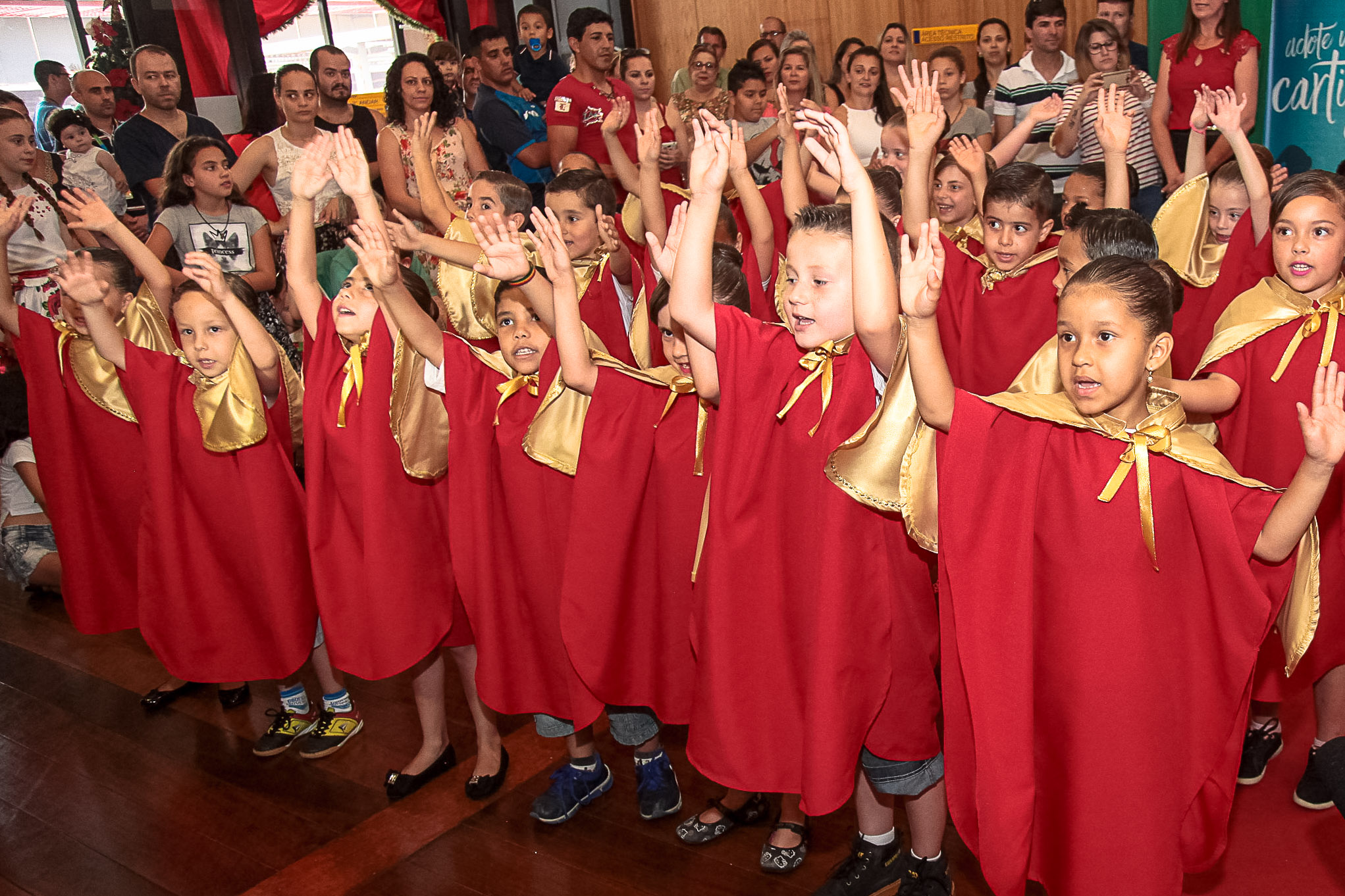Lançamento da Campanha Papai Noel dos Correios.