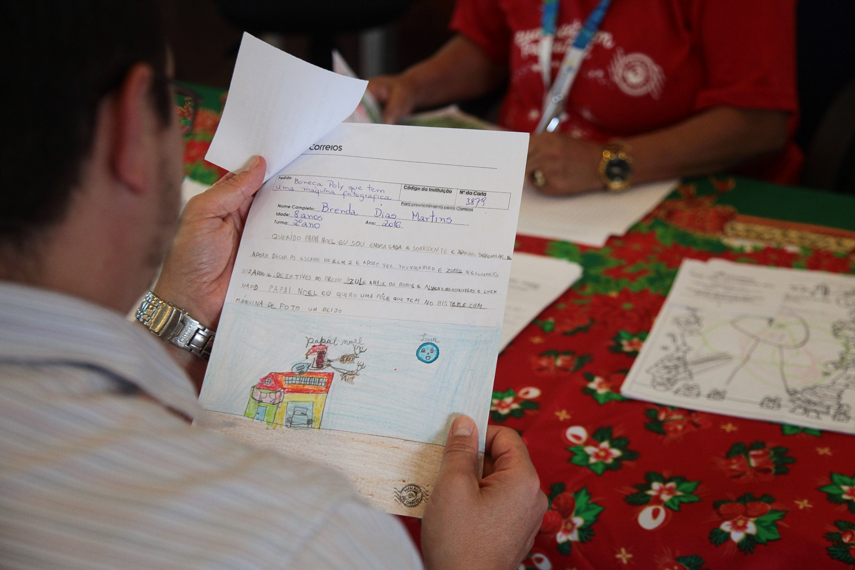 Lançamento da Campanha Papai Noel dos Correios.