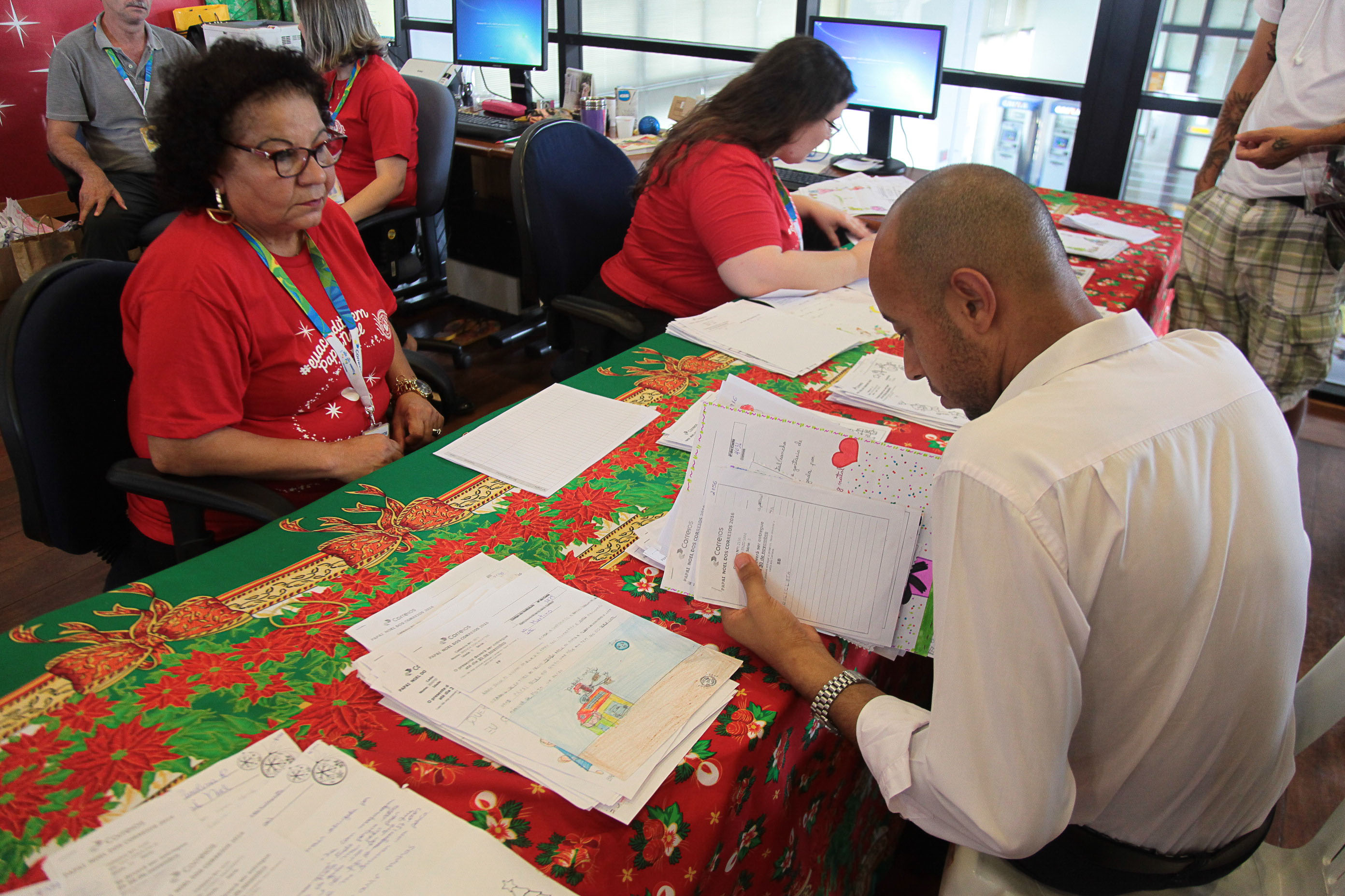 Lançamento da Campanha Papai Noel dos Correios.