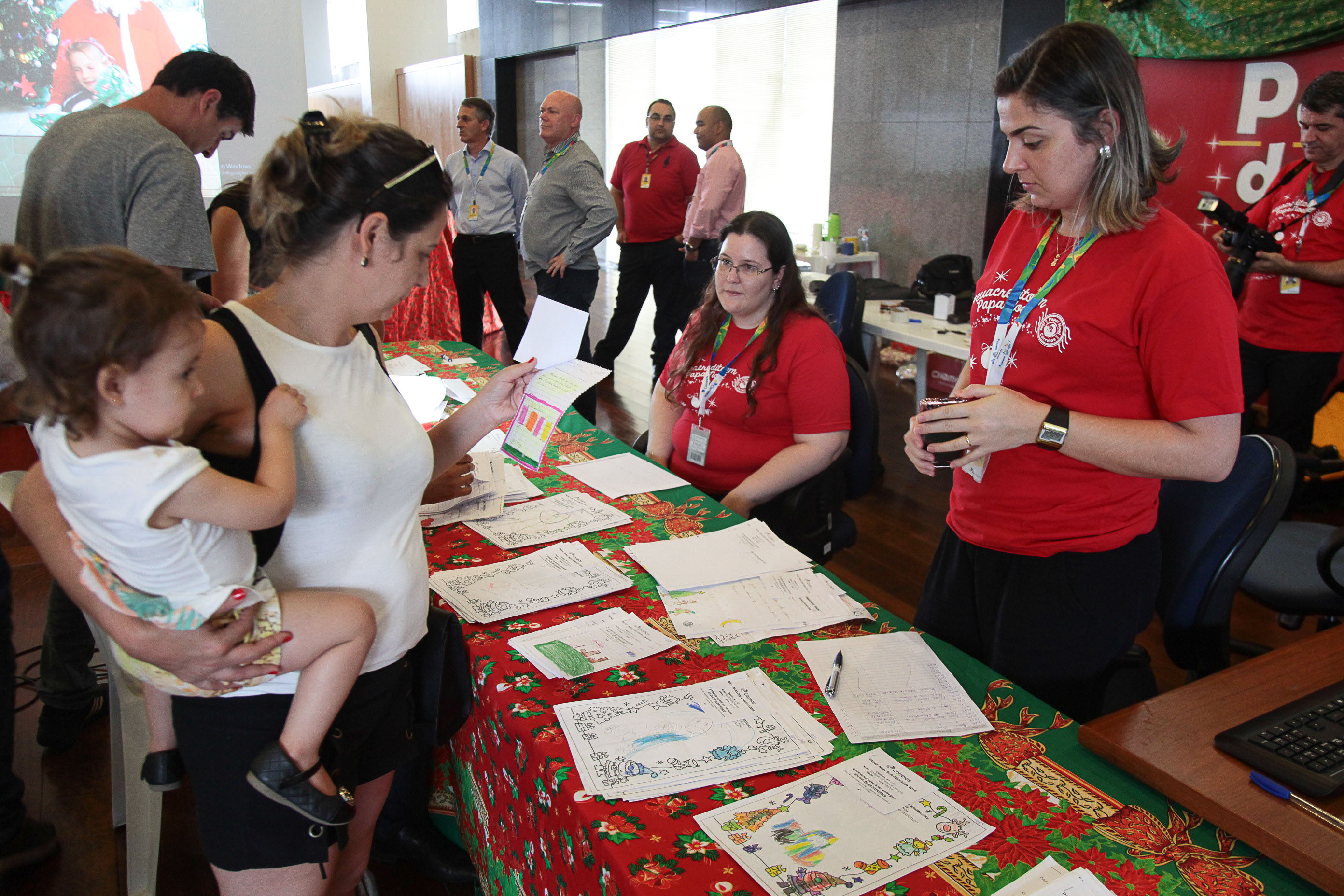 Lançamento da Campanha Papai Noel dos Correios.