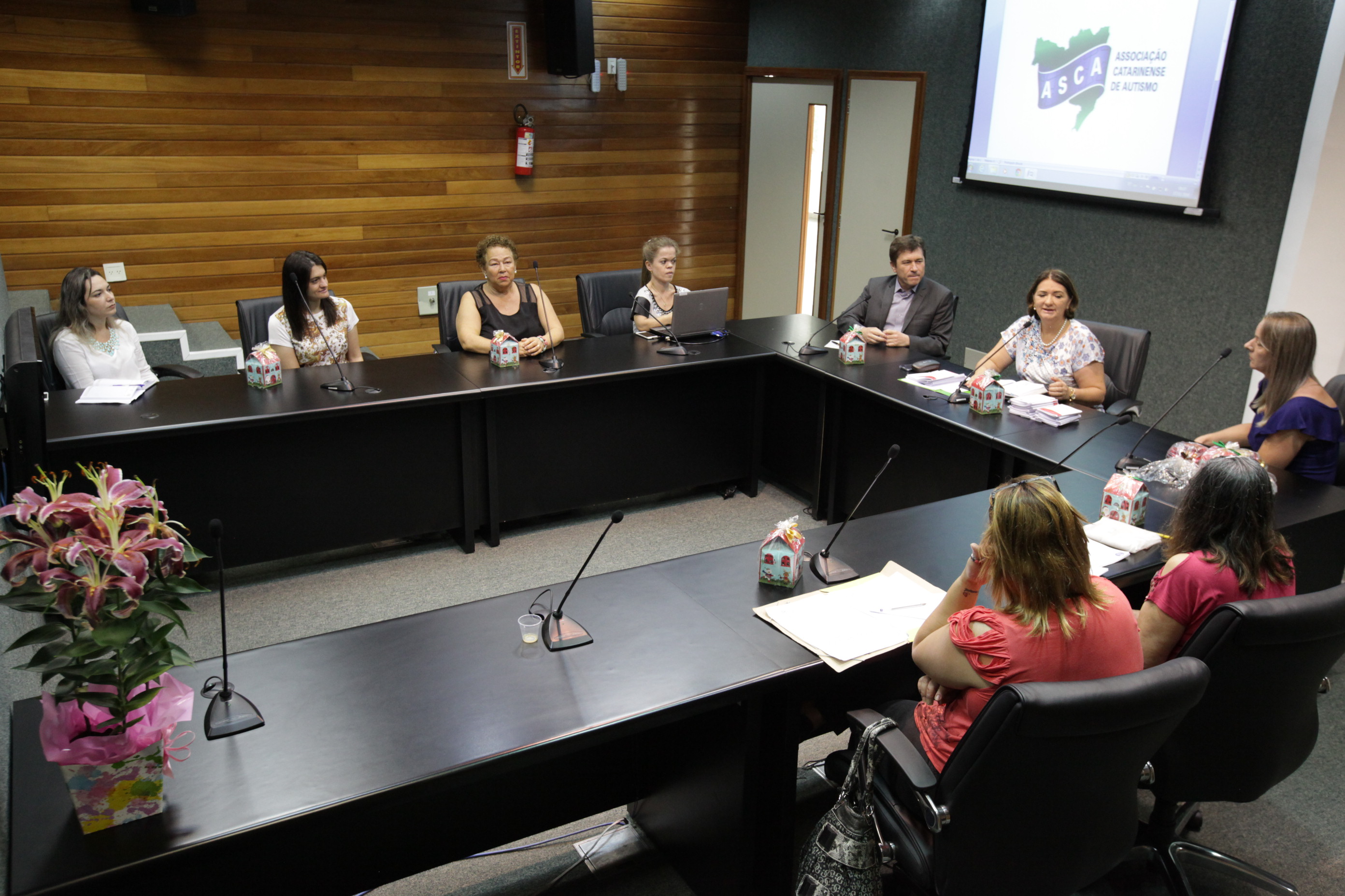 Reunião Com Associação Catarinense de Autismo