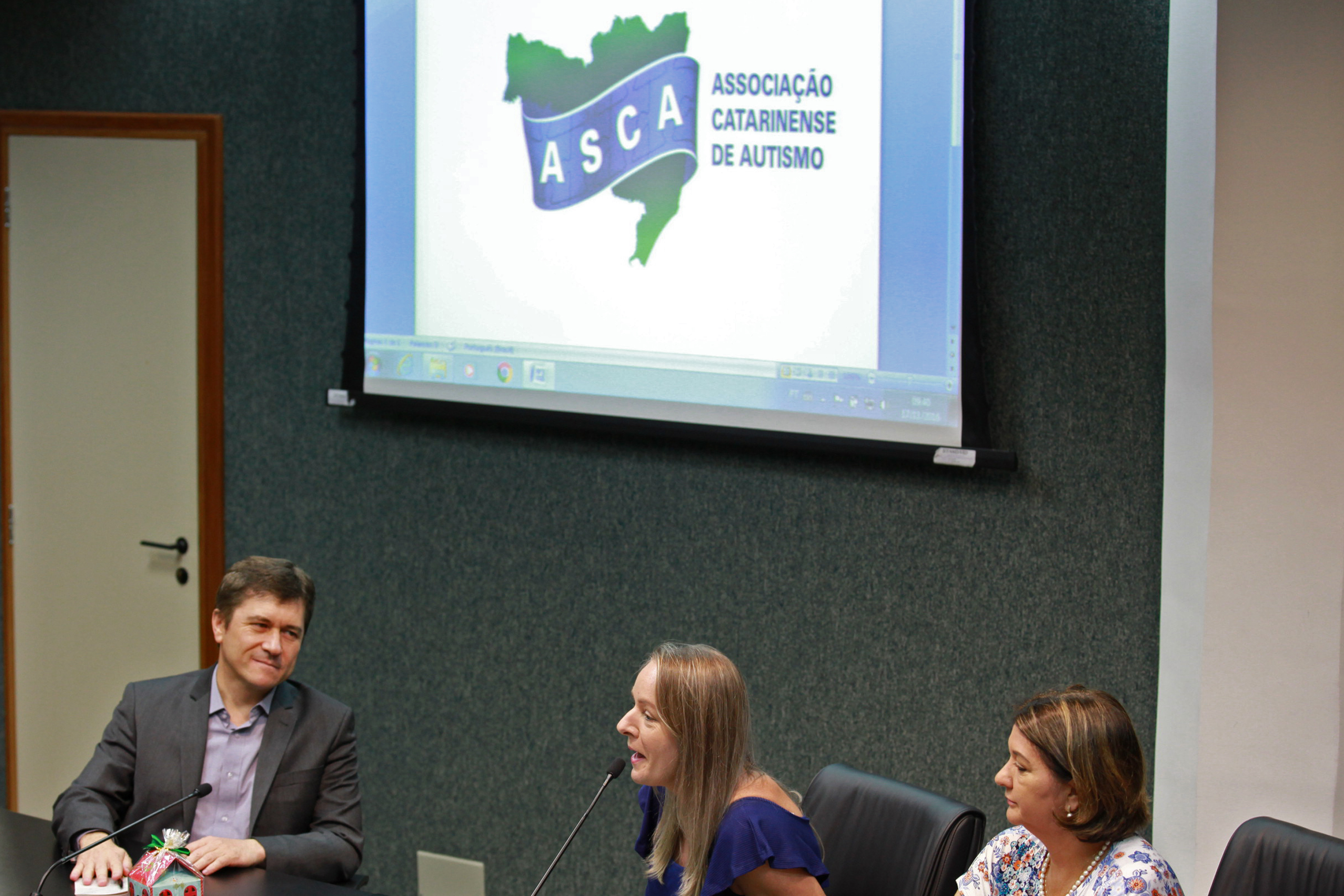 Reunião Com Associação Catarinense de Autismo.
