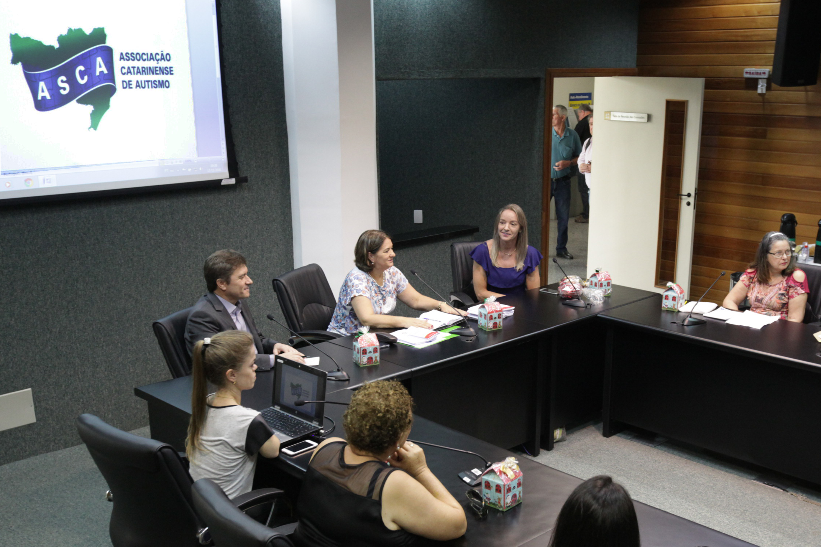 Reunião Com Associação Catarinense de Autismo.