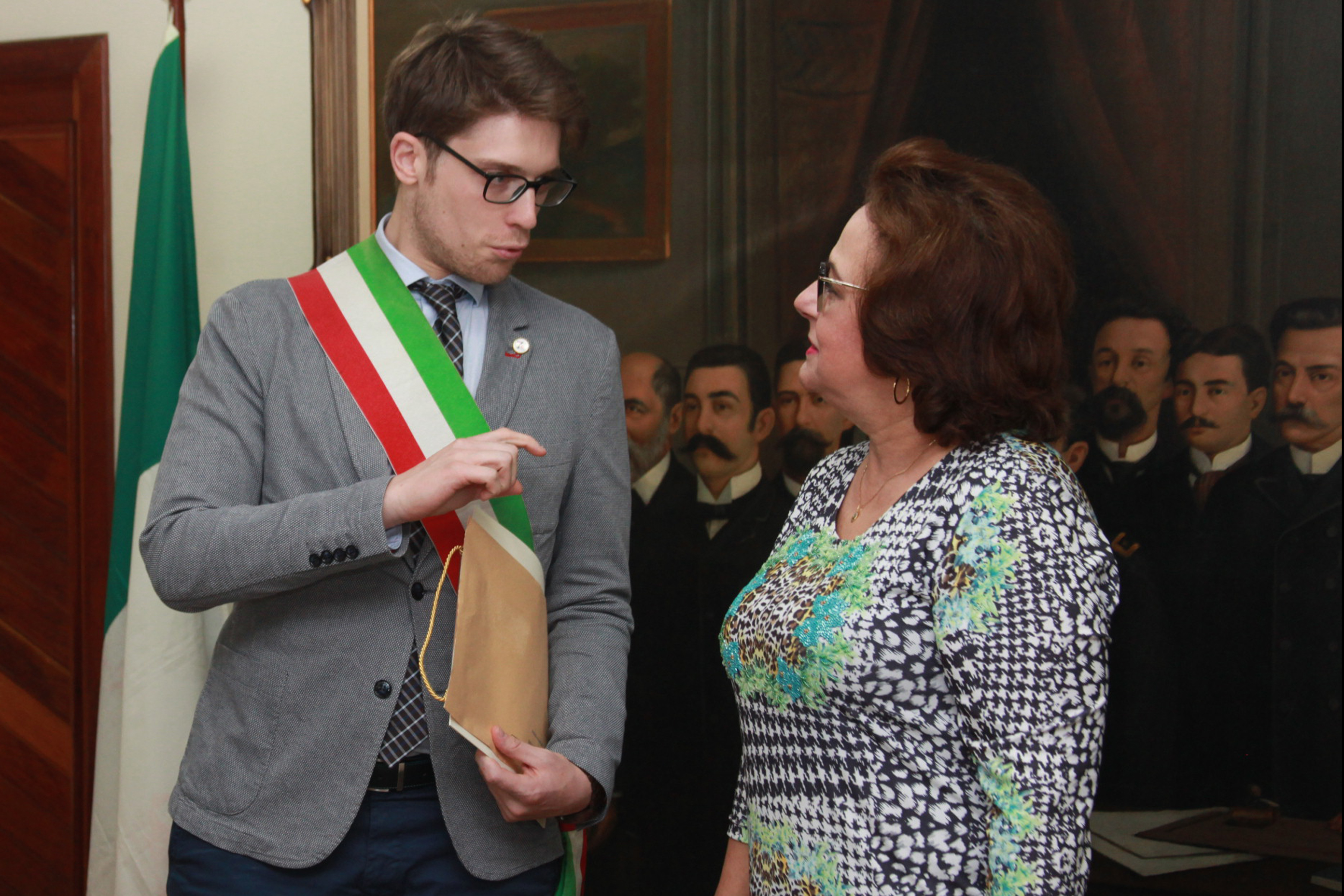 Deputada Dirce Heiderscheidt Recebe Comitiva Italiana em Visita à Alesc.