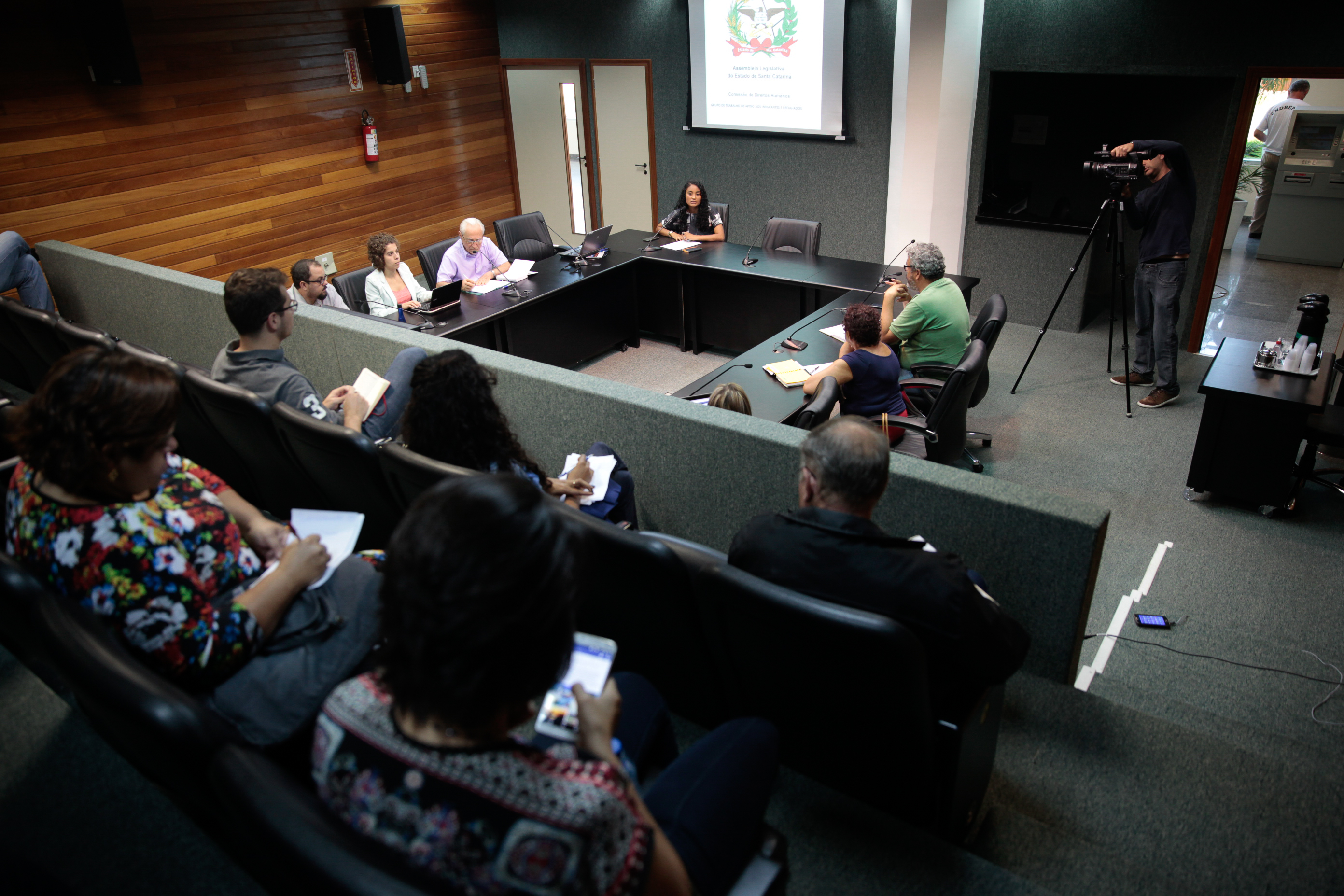 Reunião do Grupo de Trabalho do Imigrante da Comissão de Diretos Humanos.