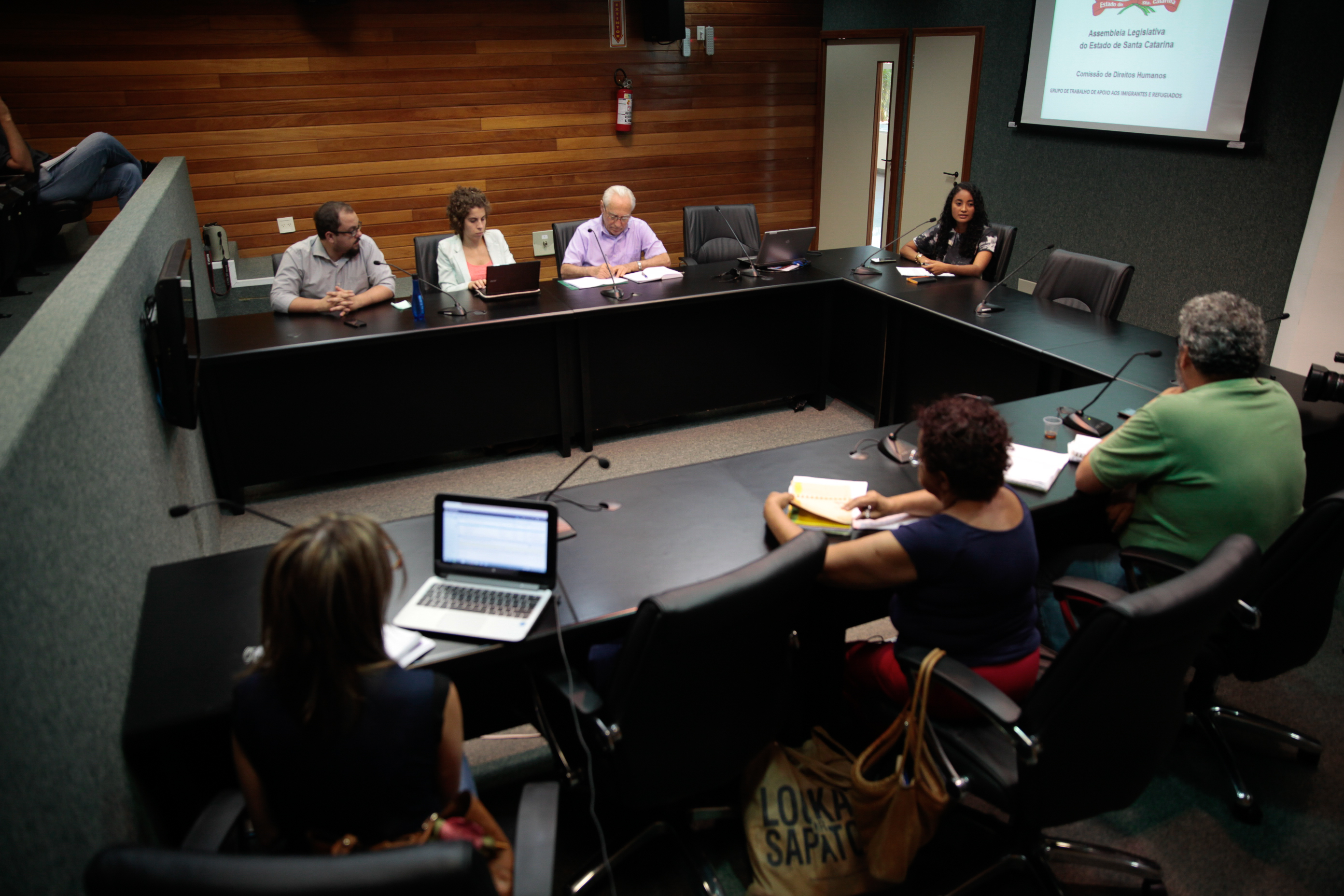 Reunião do Grupo de Trabalho do Imigrante da Comissão de Diretos Humanos.