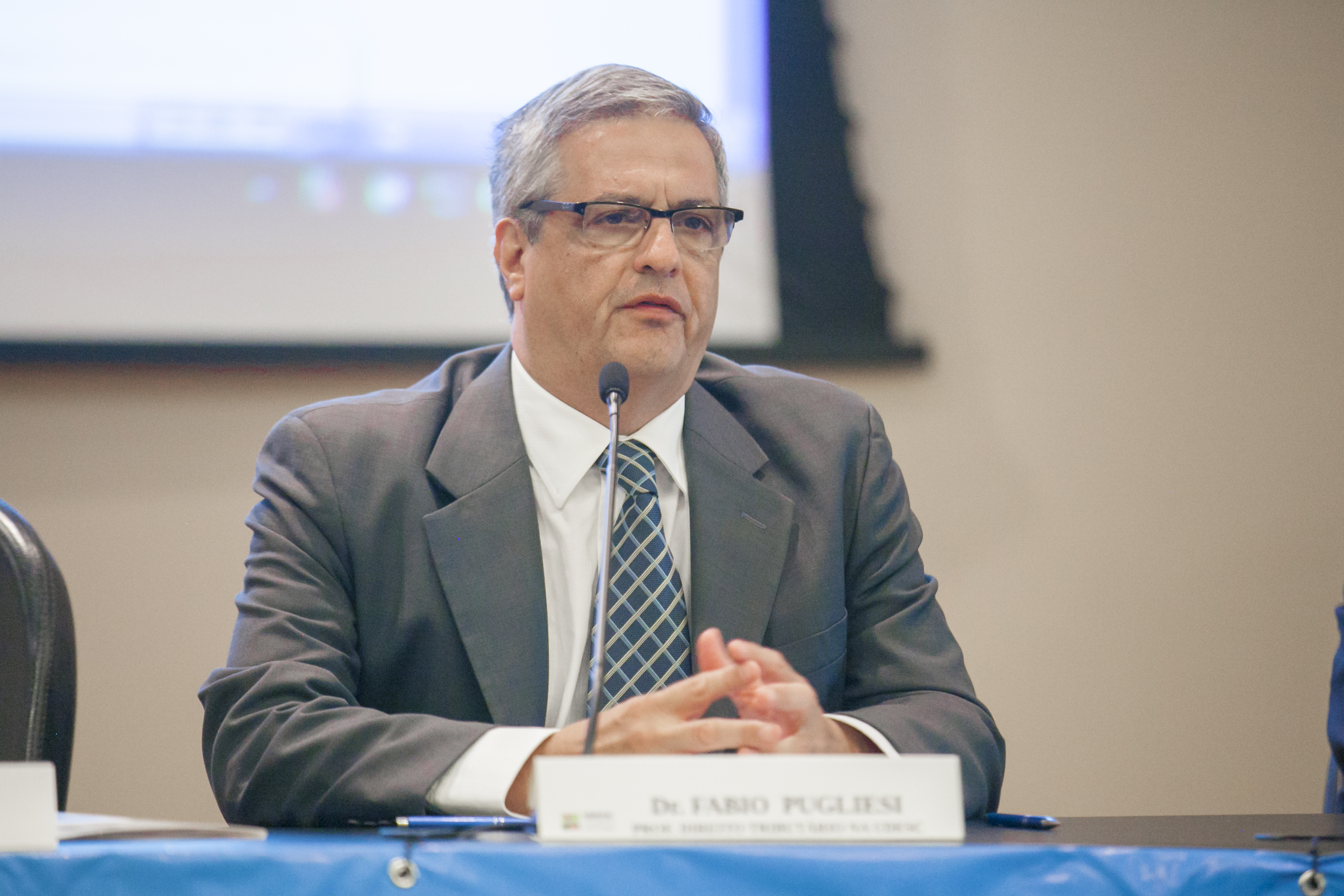 Dr. Fabio Pugliesi, Professor de Direito Tributário da UDESC - Comemoração aos 50 anos do Código Tributário Nacional