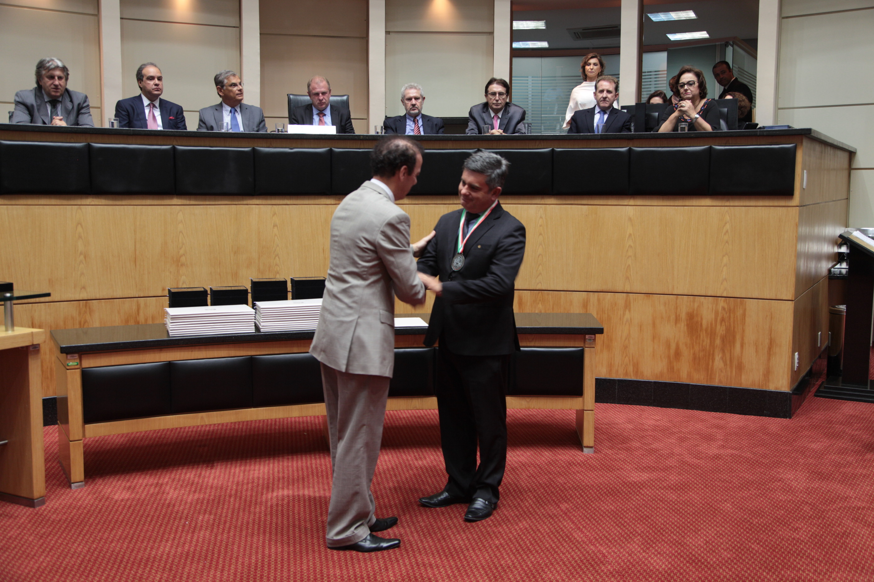 Homenageados - Comenda do Legislativo Catarinense.
