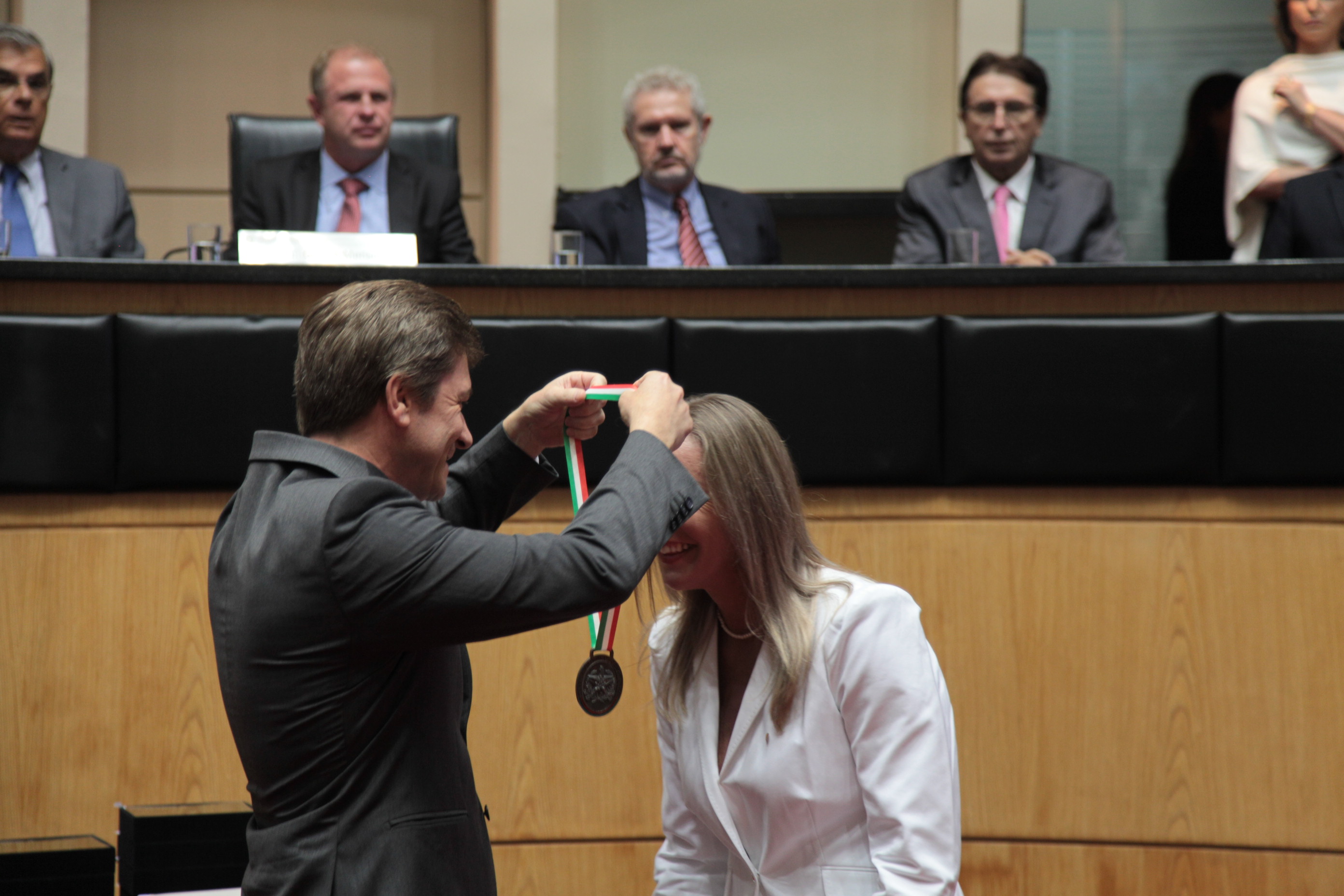 Homenageados - Comenda do Legislativo Catarinense.