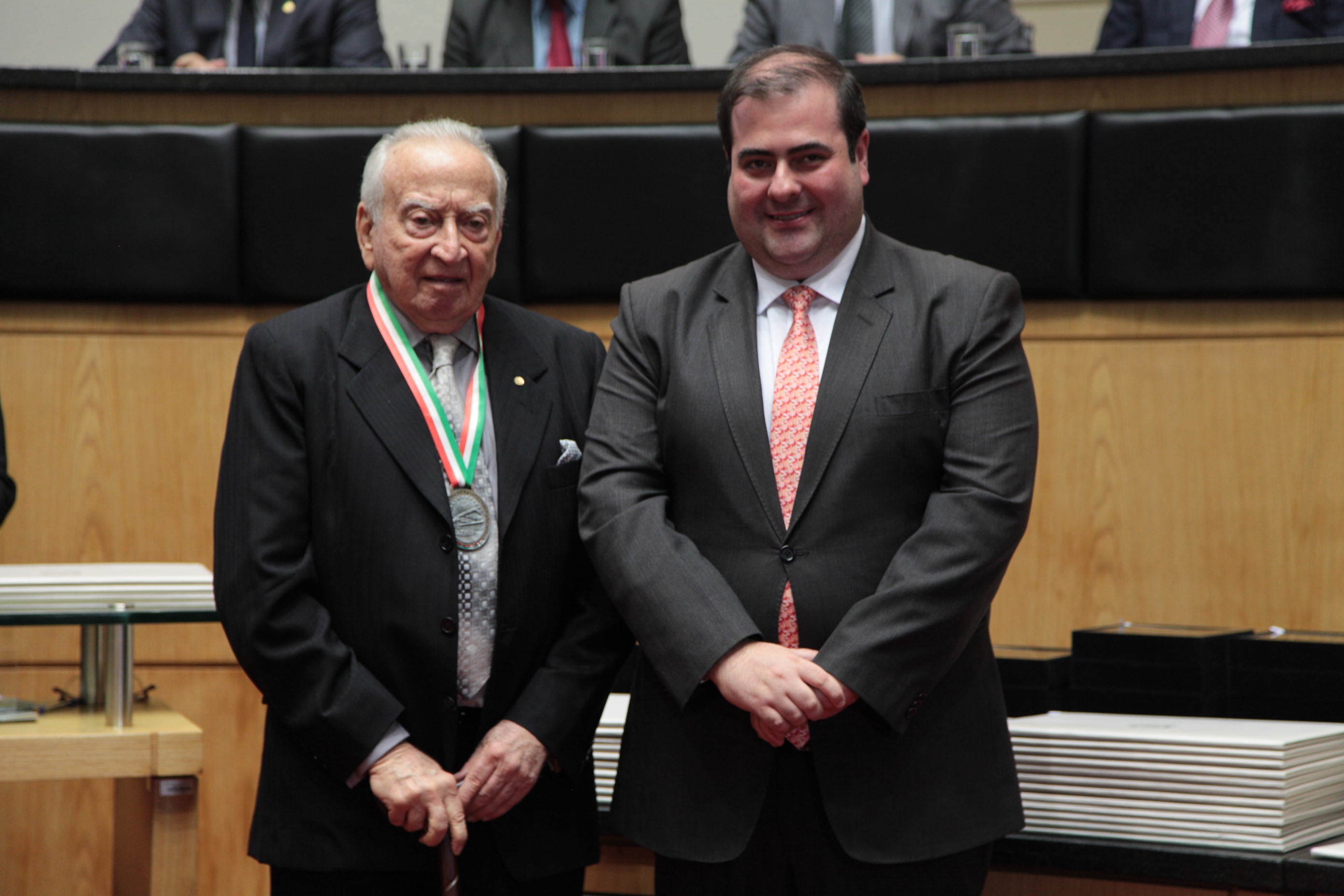 Homenageados - Comenda do Legislativo Catarinense.