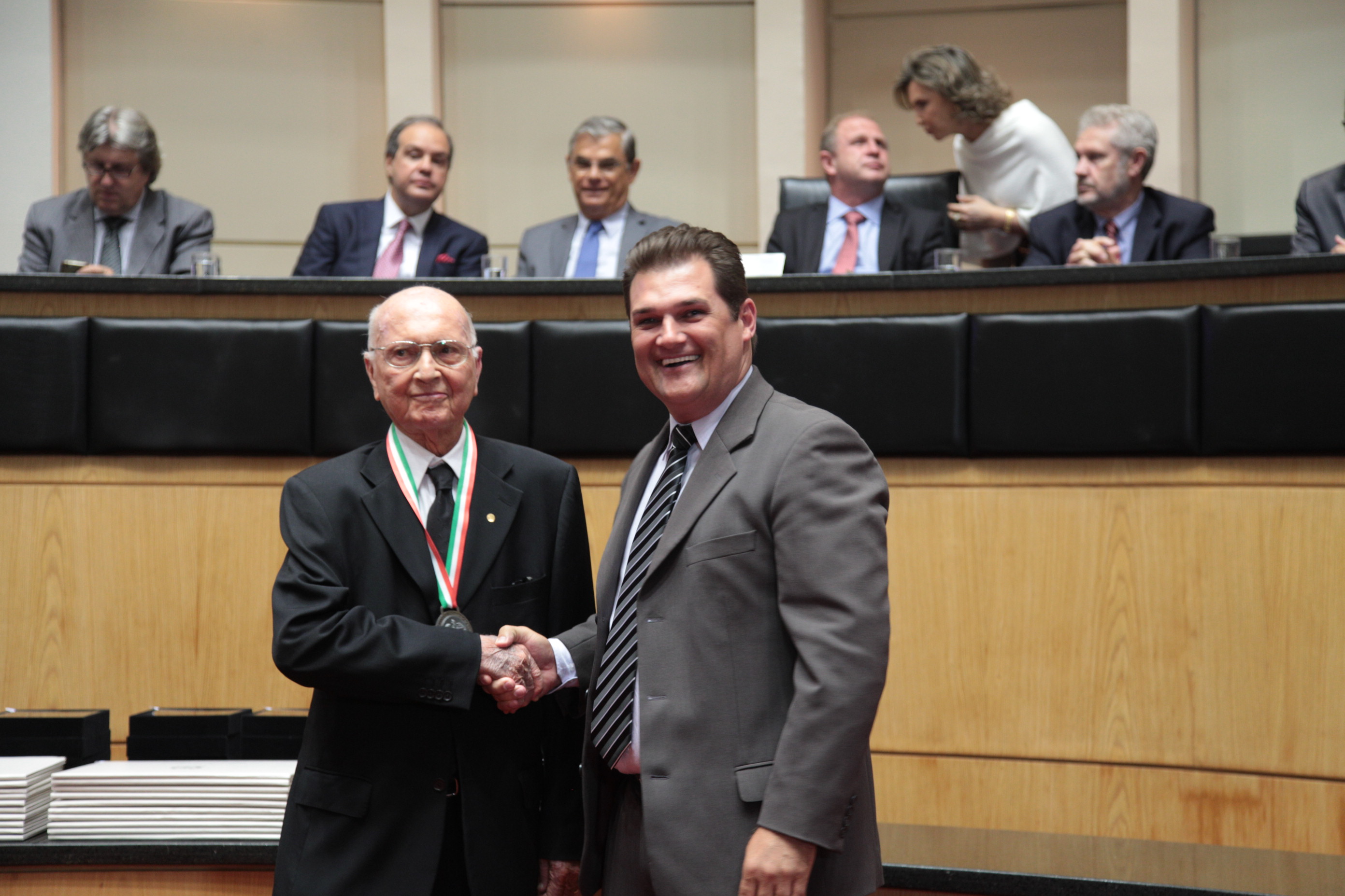 Homenageados - Comenda do Legislativo Catarinense.