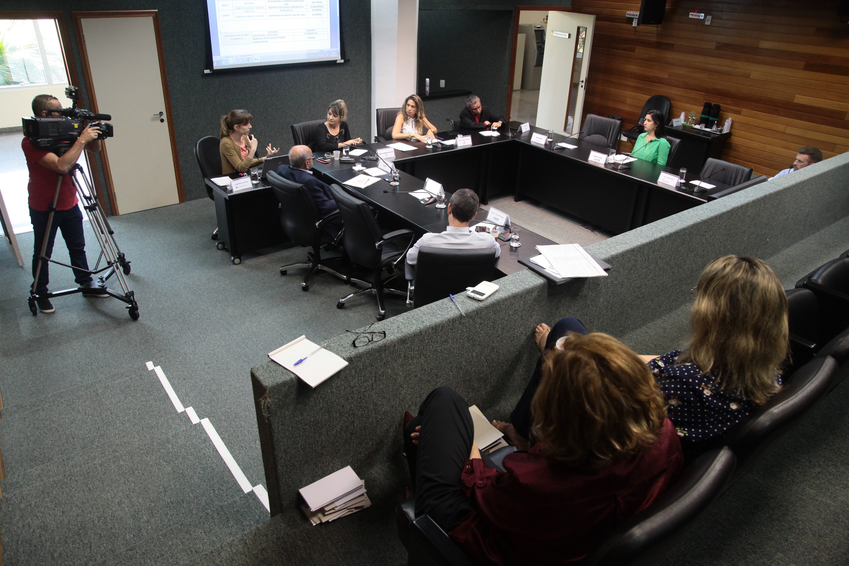 Reunião da Comissão Mista de Certificação de Responsabilidade Social.