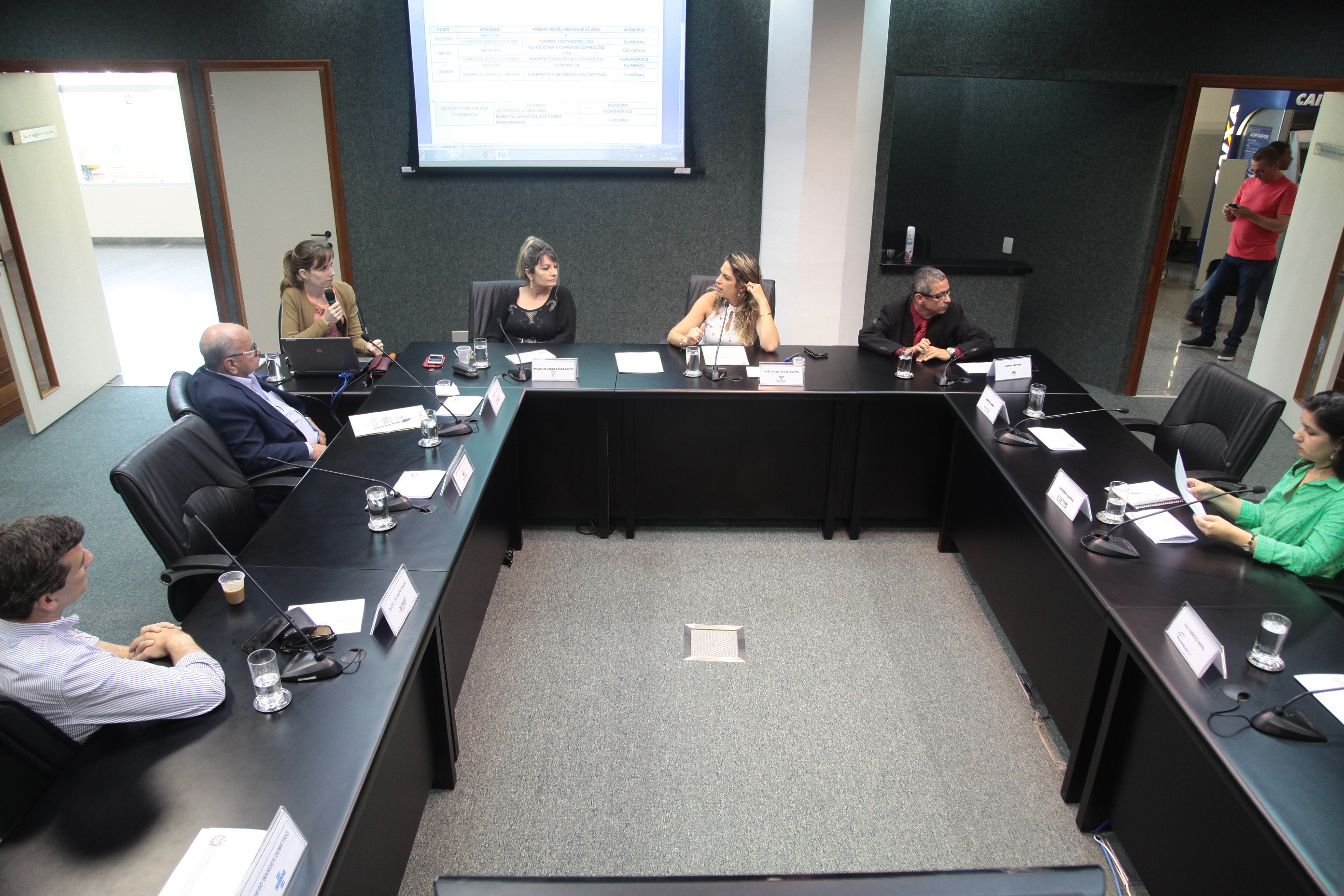 Reunião da Comissão Mista de Certificação de Responsabilidade Social.